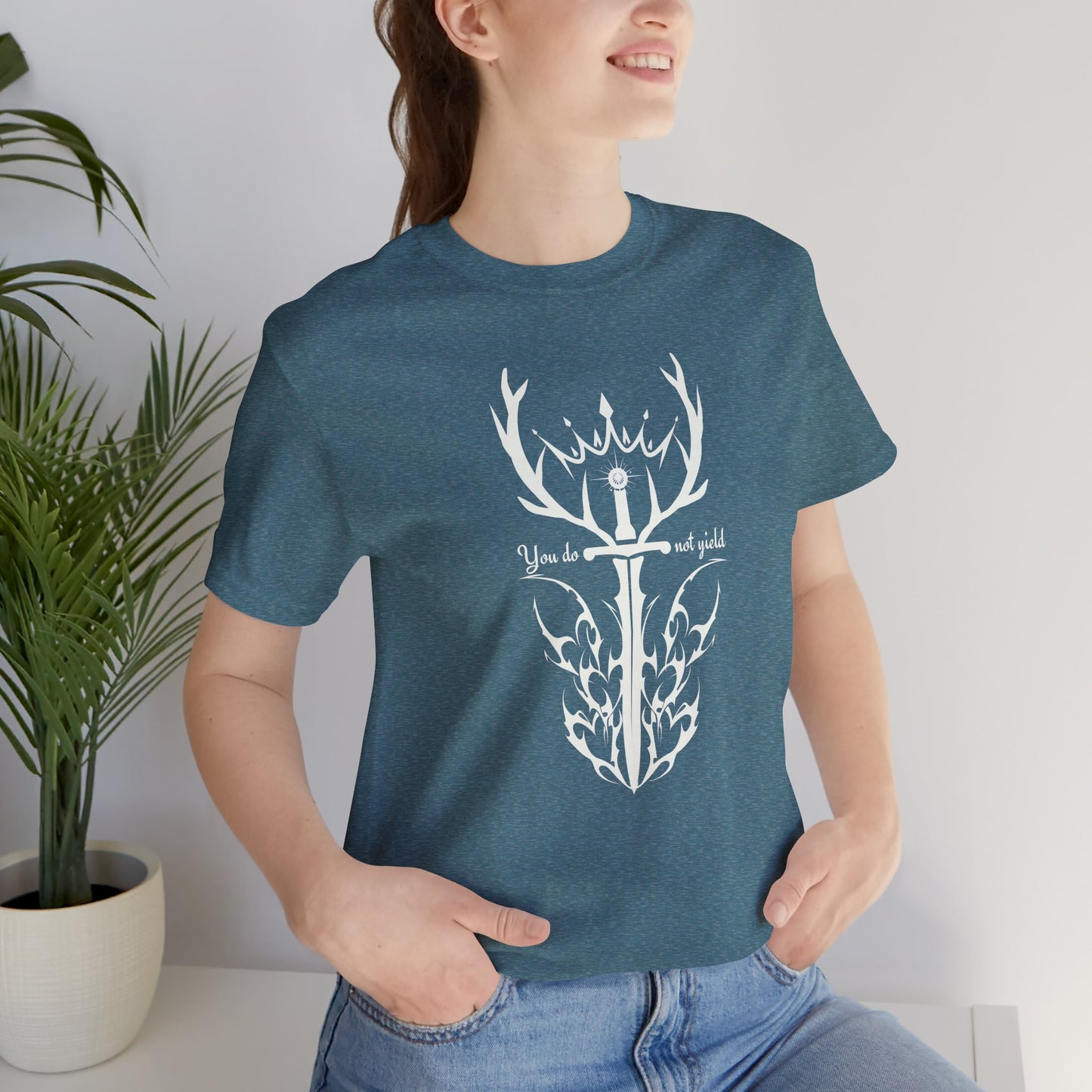You Do Not Yield (White) | Throne of Glass Inspired T-Shirt | Book Lover Shirt | Bookish Gift