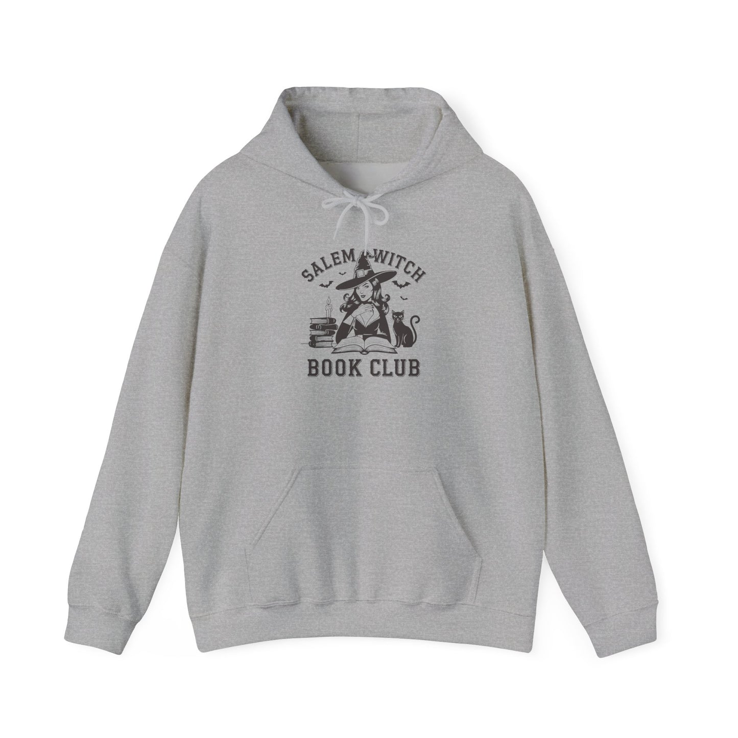 Salem Witch Book Club Hoodie - Cozy Sweatshirt for Readers, Witchy Gift, Book Lover Apparel, Halloween Vibes, Fall Fashion