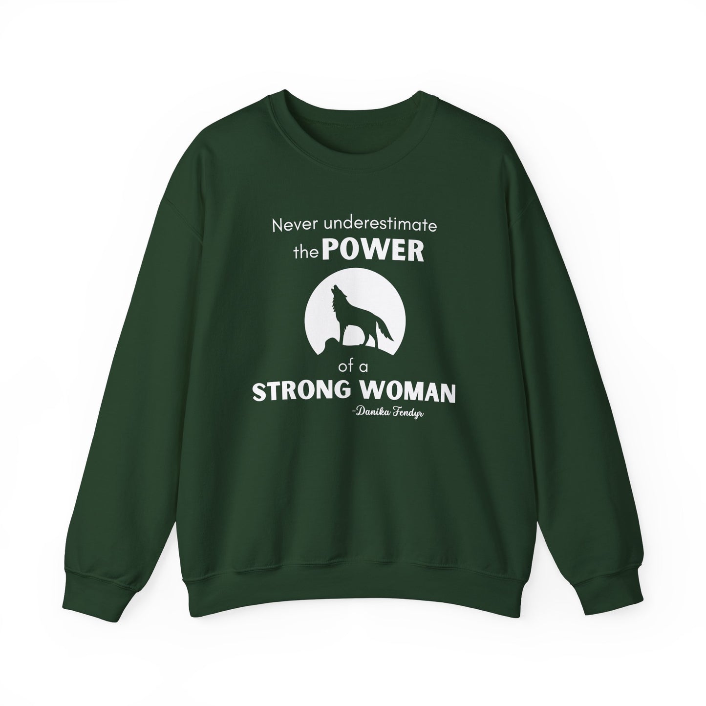 Never Underestimate the Power of a Strong Woman | Crescent City | OFFICIALLY LICENSED Sarah J Maas Sweatshirt