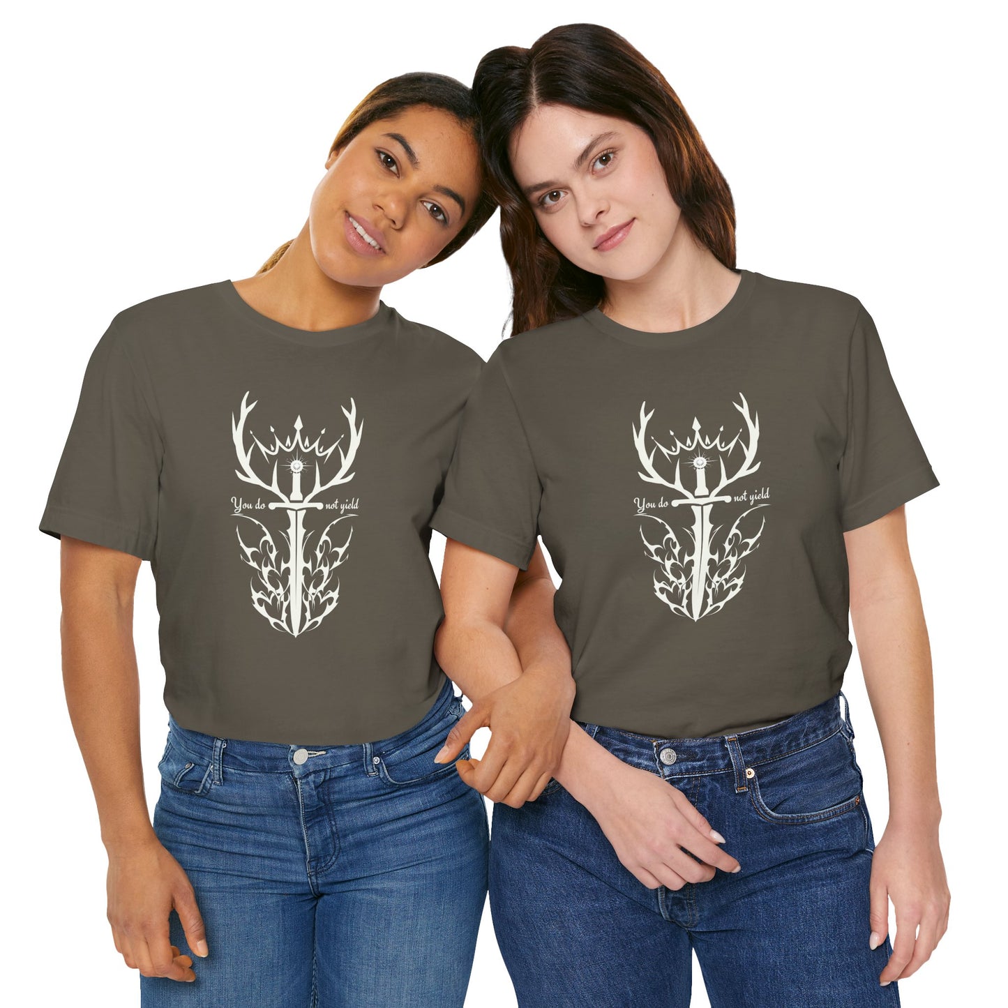 You Do Not Yield (White) | Throne of Glass Inspired T-Shirt | Book Lover Shirt | Bookish Gift