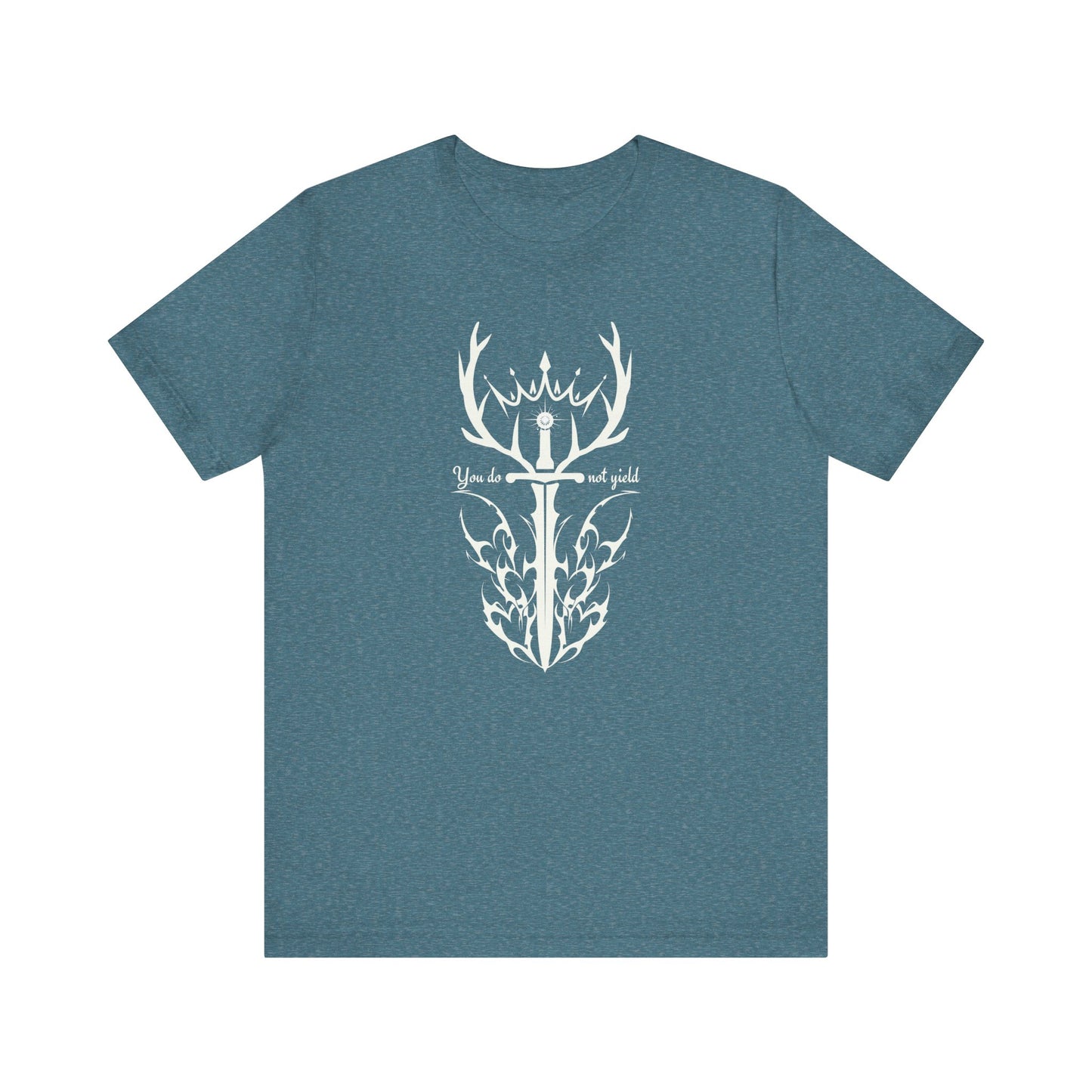 You Do Not Yield (White) | Throne of Glass Inspired T-Shirt | Book Lover Shirt | Bookish Gift