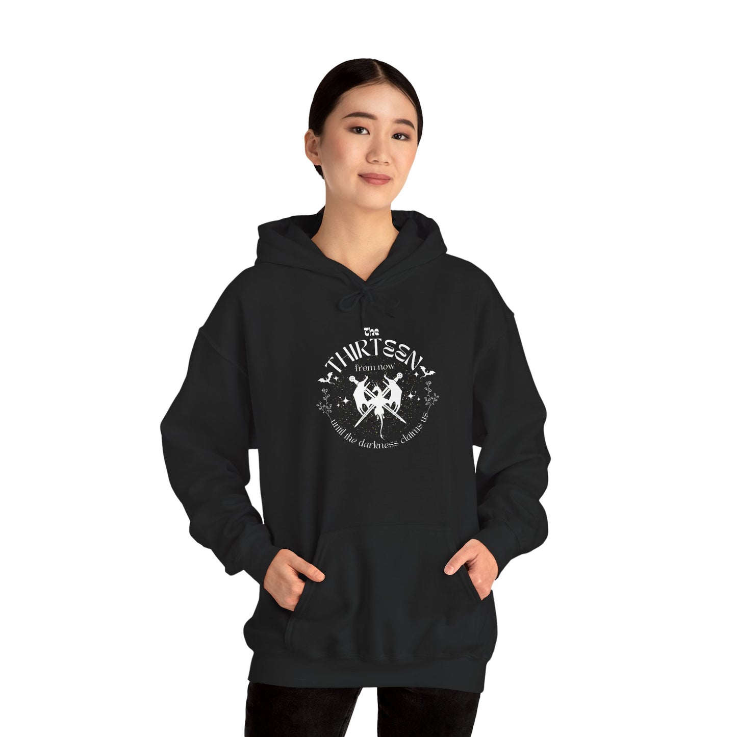 The Thirteen Black Hoodie | Sarah J Maas Throne of Glass Hoodie | Officially Licensed Sarah J Maas Hoodie