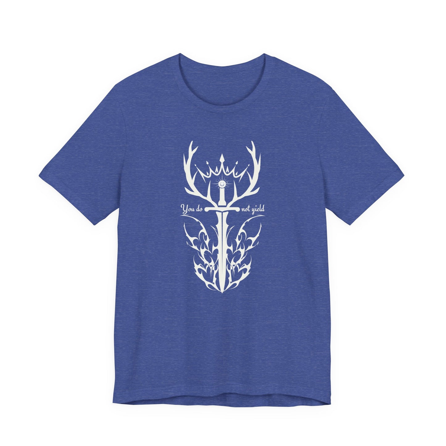You Do Not Yield (White) | Throne of Glass Inspired T-Shirt | Book Lover Shirt | Bookish Gift