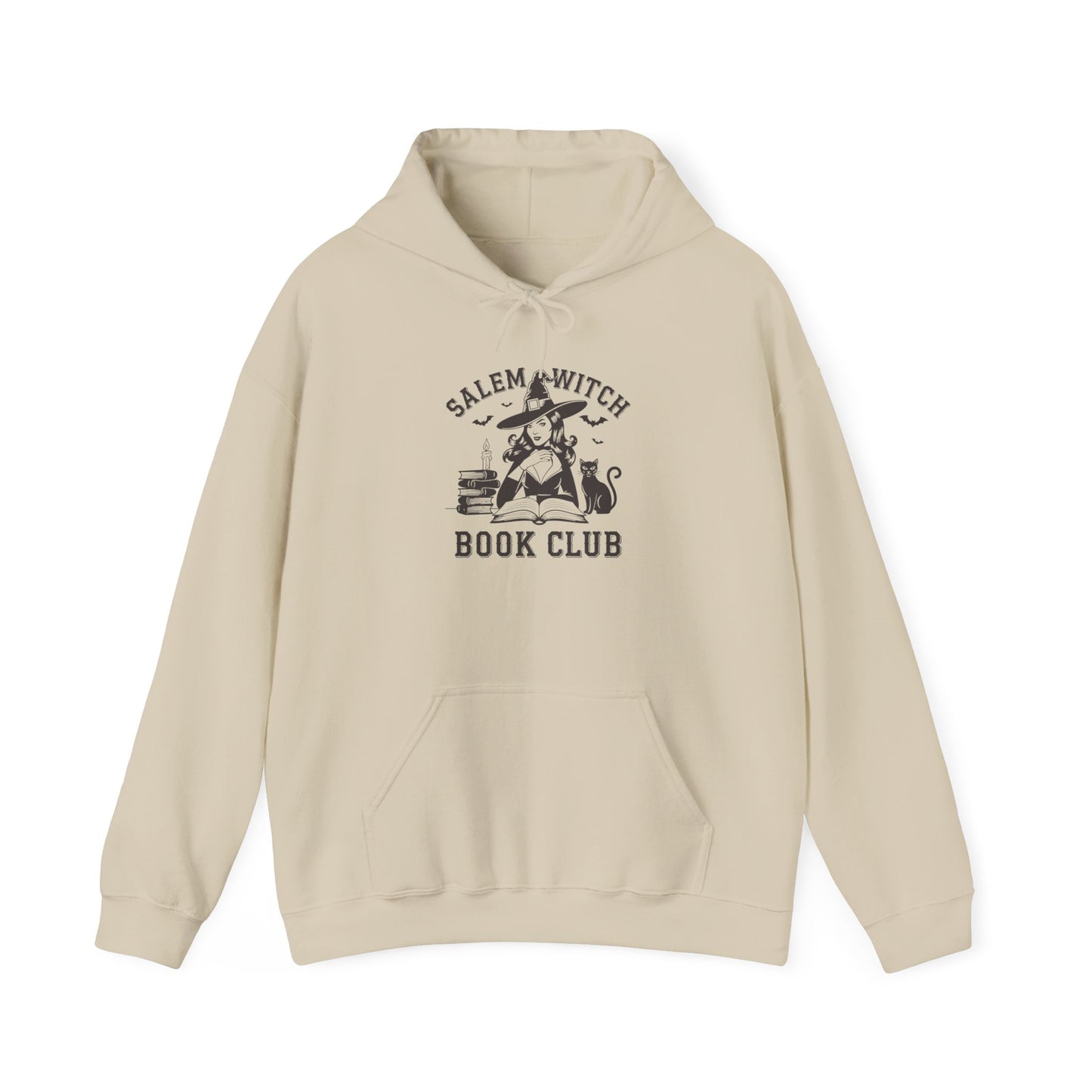 Salem Witch Book Club Hoodie - Cozy Sweatshirt for Readers, Witchy Gift, Book Lover Apparel, Halloween Vibes, Fall Fashion