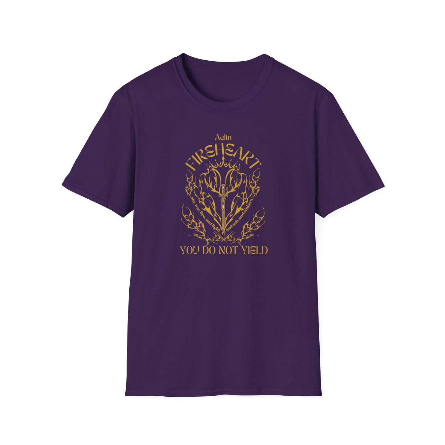 Aelin Fireheart | Throne of Glass | Book Lover T-Shirt | Fantasy Reader T-Shirt | Officially Licensed Sarah J Maas shirt