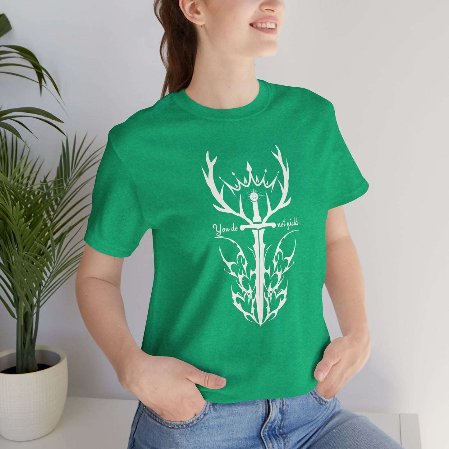 You Do Not Yield (White) | Throne of Glass Inspired T-Shirt | Book Lover Shirt | Bookish Gift