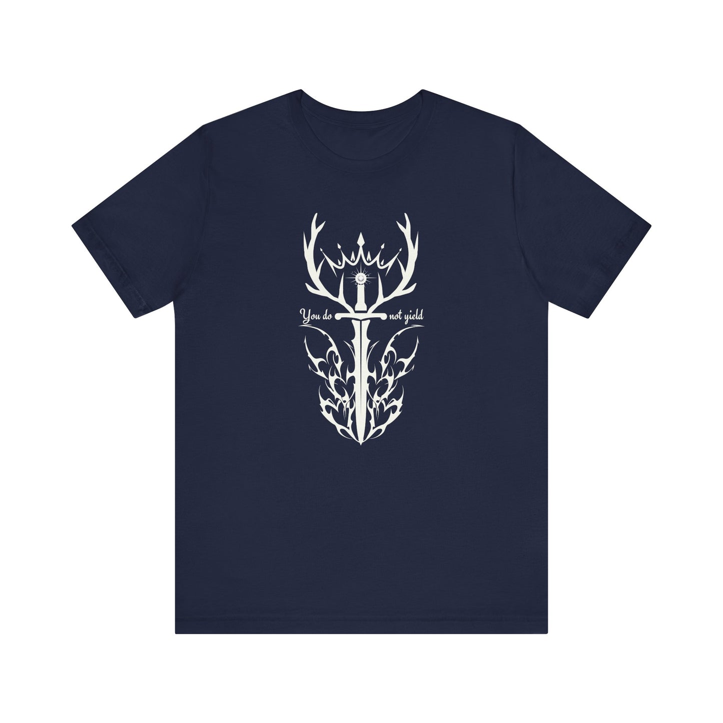 You Do Not Yield (White) | Throne of Glass Inspired T-Shirt | Book Lover Shirt | Bookish Gift