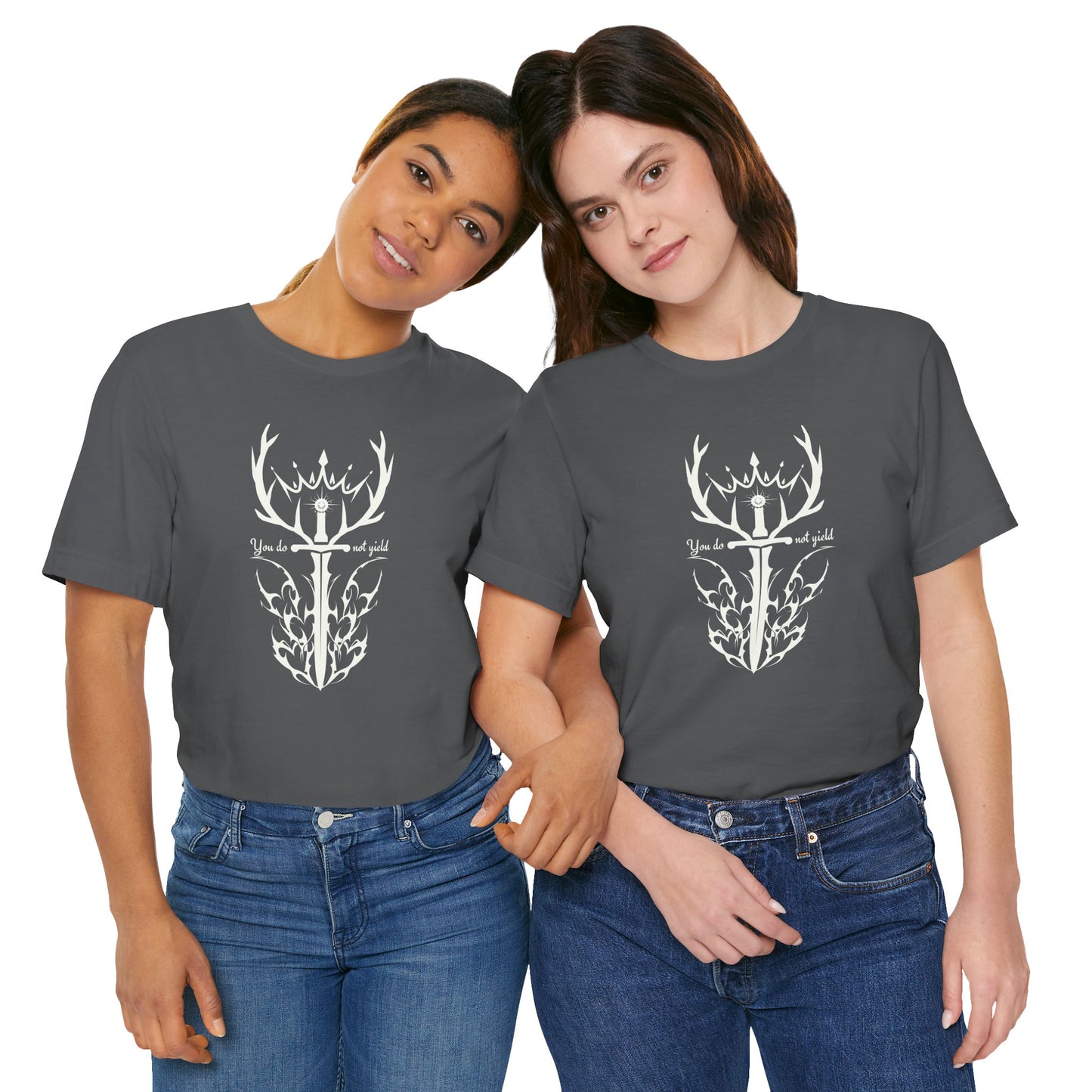 You Do Not Yield (White) | Throne of Glass Inspired T-Shirt | Book Lover Shirt | Bookish Gift