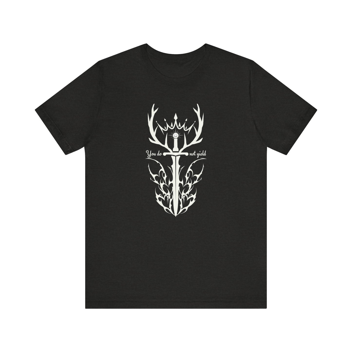 You Do Not Yield (White) | Throne of Glass Inspired T-Shirt | Book Lover Shirt | Bookish Gift