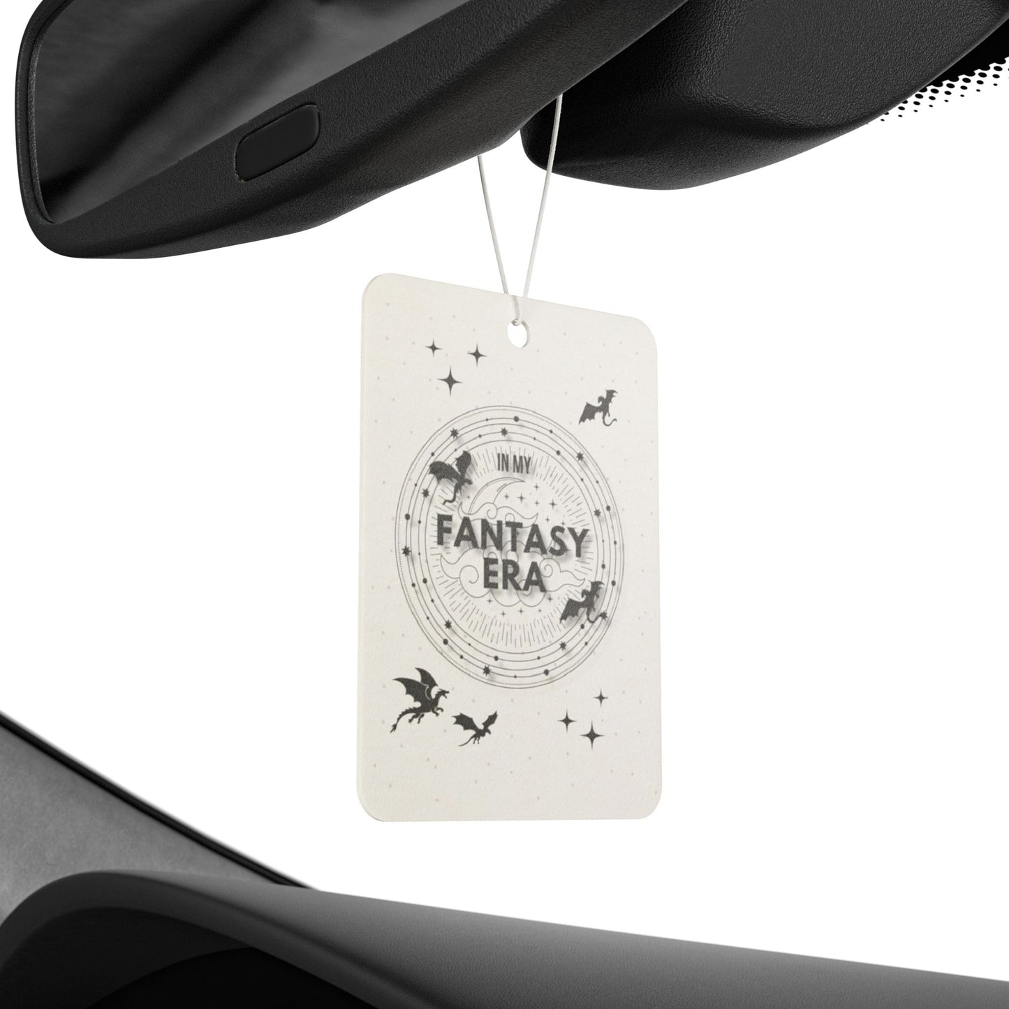 Fantasy Era Car Air Freshener – Vintage Magic Flying Creatures Scented Ornament