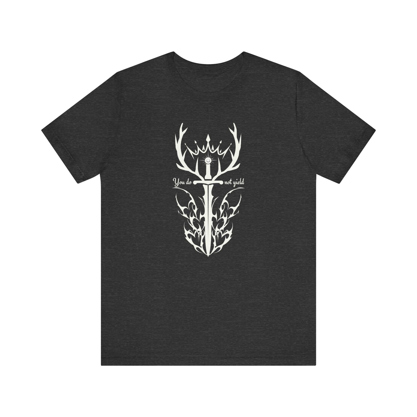 You Do Not Yield (White) | Throne of Glass Inspired T-Shirt | Book Lover Shirt | Bookish Gift