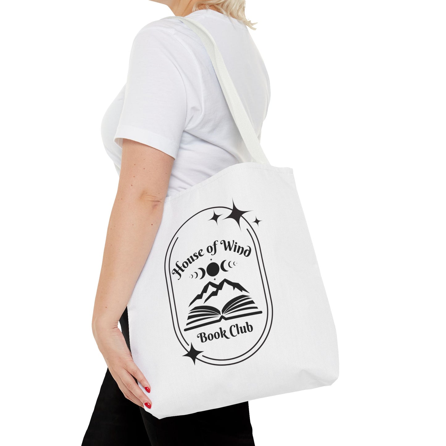 OFFICIALLY LICENSED SJM ACOTAR Merch - House of Wind Book Club Tote Bag - Stylish Canvas Carryall for Book Lovers