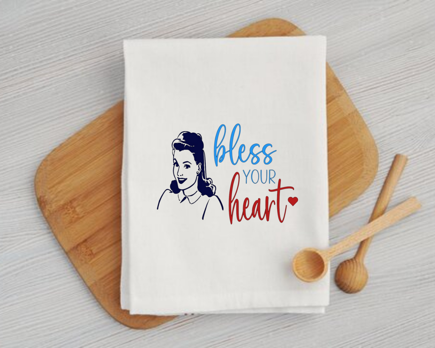 Southern Housewife | Vintage Housewife Dish Towels | Kitchen Towels