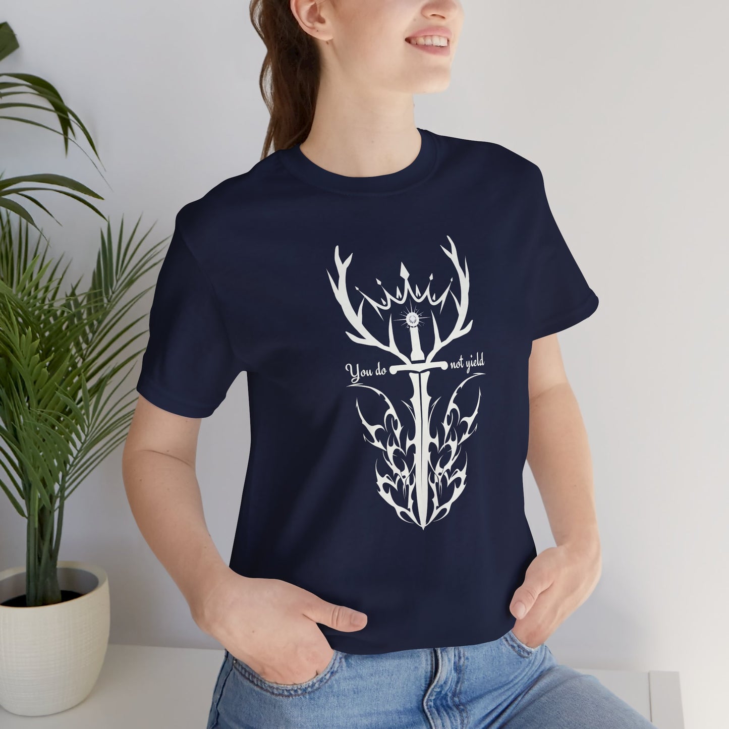 You Do Not Yield (White) | Throne of Glass Inspired T-Shirt | Book Lover Shirt | Bookish Gift