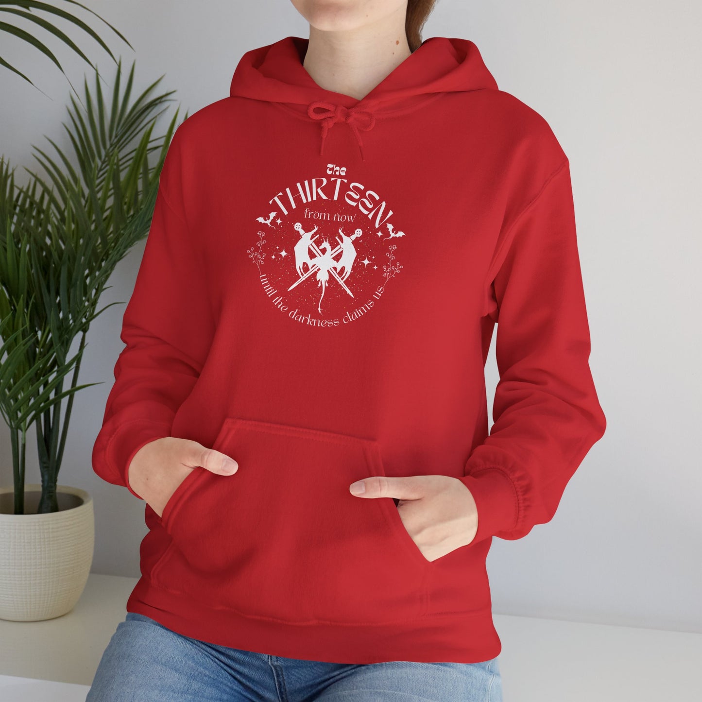 The Thirteen Black Hoodie | Sarah J Maas Throne of Glass Hoodie | Officially Licensed Sarah J Maas Hoodie