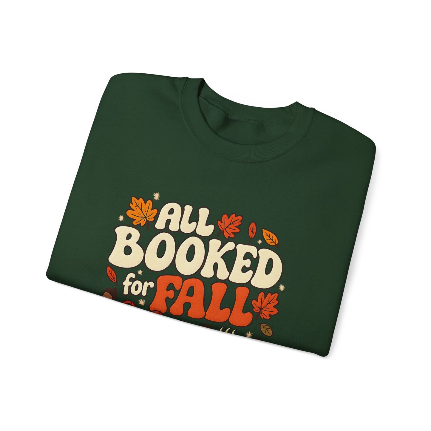 All Booked for Fall Book Lover Sweatshirt | Cozy Sweatshirt | Bookish Gift | Autumn Sweatshirt