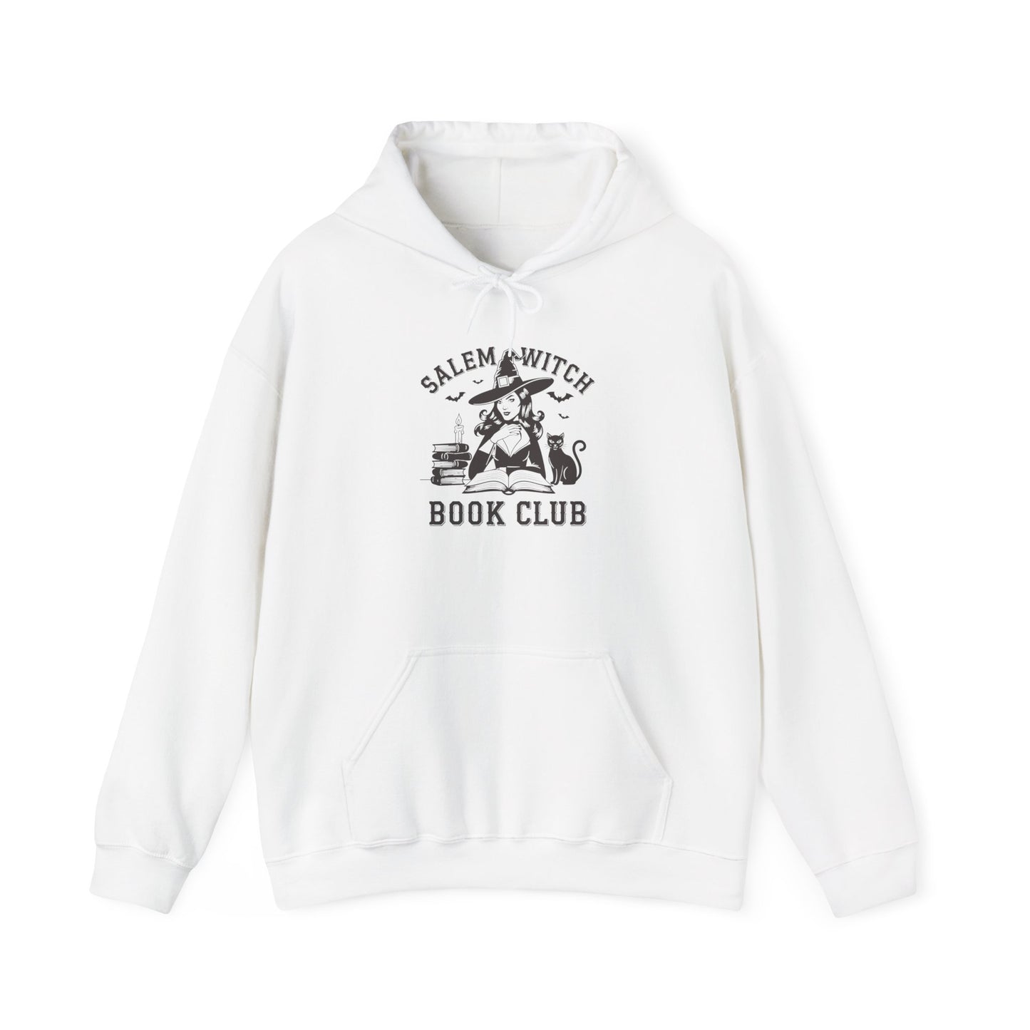 Salem Witch Book Club Hoodie - Cozy Sweatshirt for Readers, Witchy Gift, Book Lover Apparel, Halloween Vibes, Fall Fashion