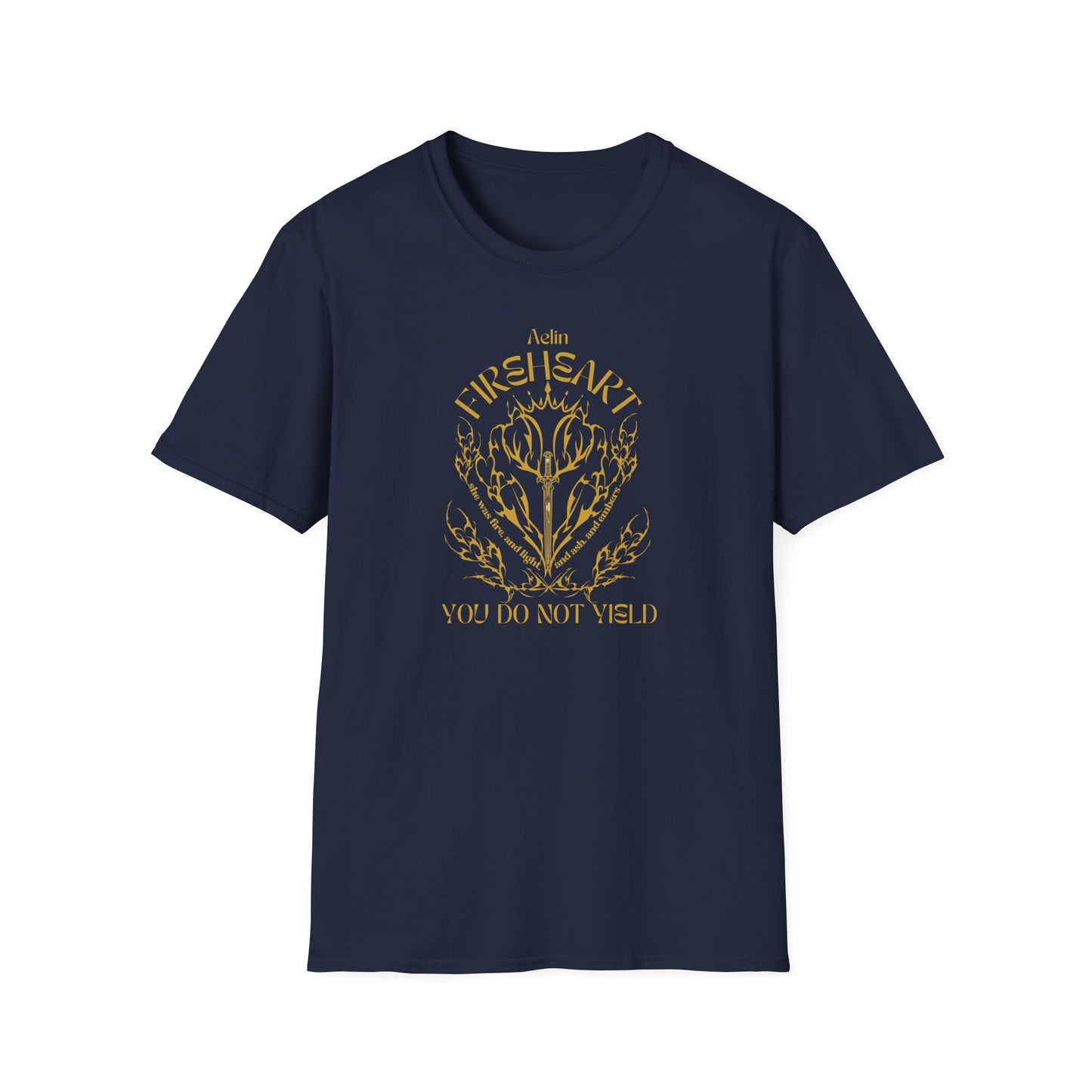 Aelin Fireheart | Throne of Glass | Book Lover T-Shirt | Fantasy Reader T-Shirt | Officially Licensed Sarah J Maas shirt
