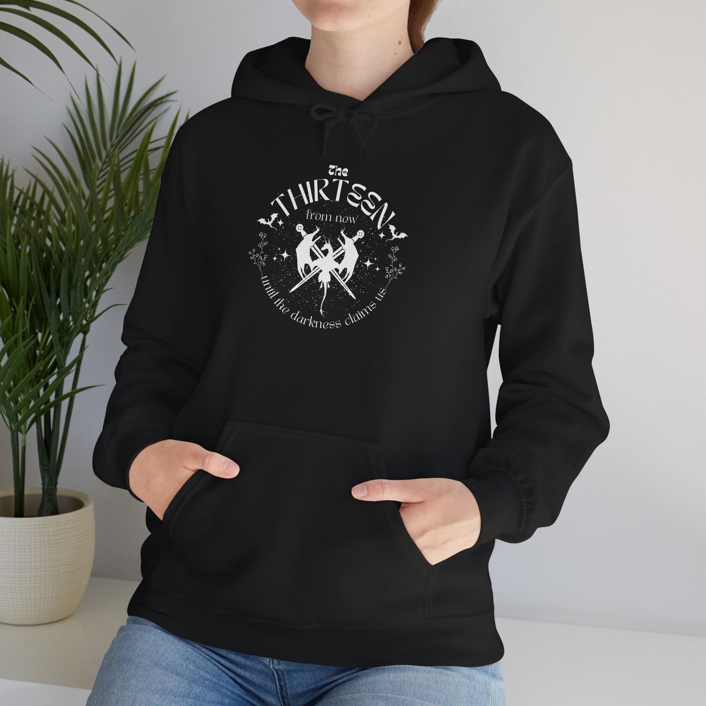 The Thirteen Black Hoodie | Sarah J Maas Throne of Glass Hoodie | Officially Licensed Sarah J Maas Hoodie