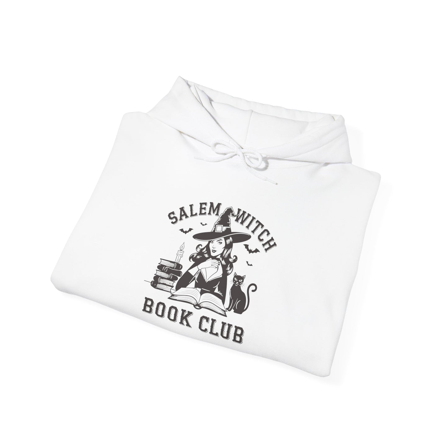 Salem Witch Book Club Hoodie - Cozy Sweatshirt for Readers, Witchy Gift, Book Lover Apparel, Halloween Vibes, Fall Fashion