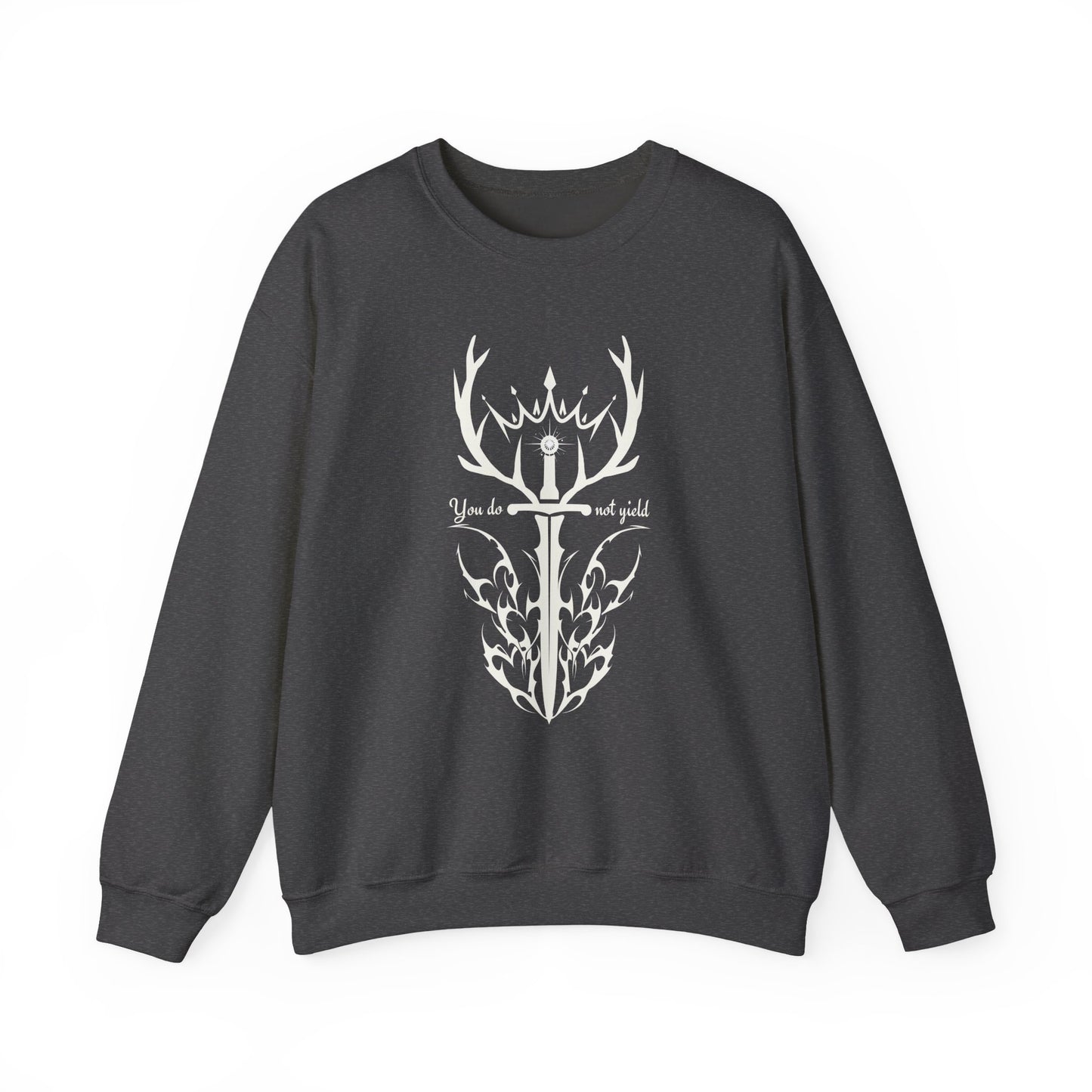 Throne of Glass Inspired Sweatshirt | You Do Not Yield | Book Lover Sweatshirt | Reader Gift