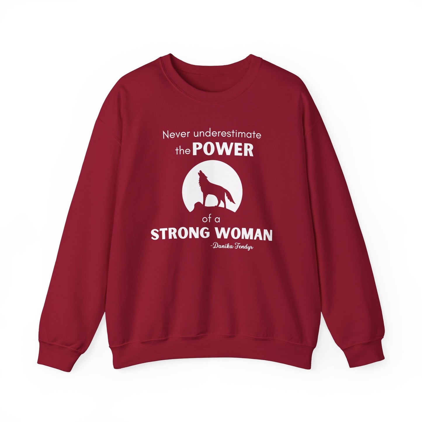 Never Underestimate the Power of a Strong Woman | Crescent City | OFFICIALLY LICENSED Sarah J Maas Sweatshirt