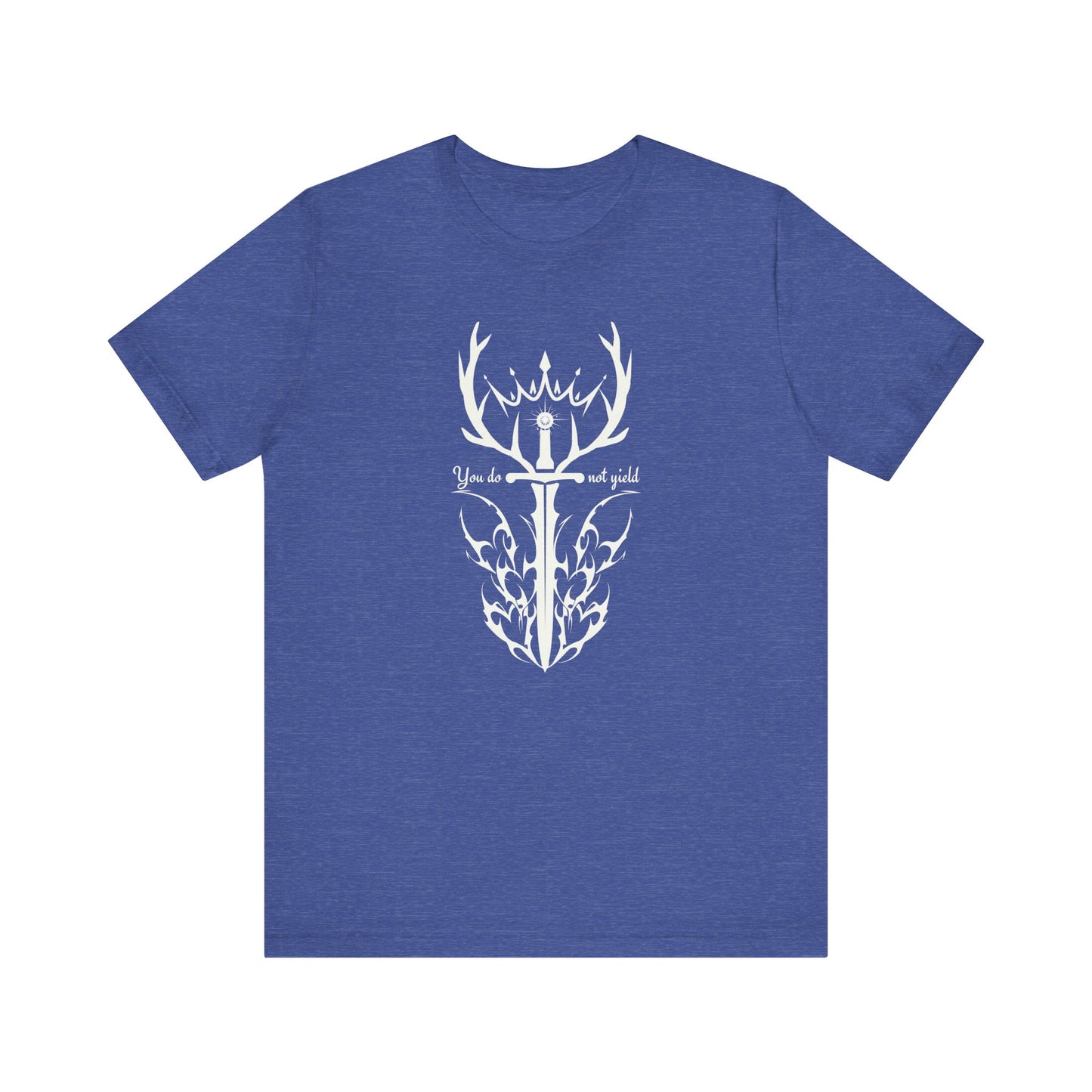 You Do Not Yield (White) | Throne of Glass Inspired T-Shirt | Book Lover Shirt | Bookish Gift