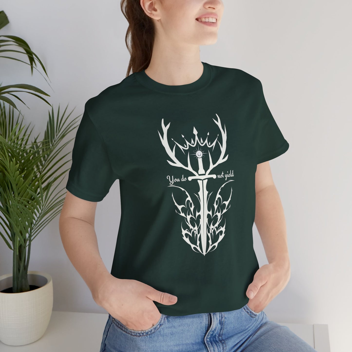 You Do Not Yield (White) | Throne of Glass Inspired T-Shirt | Book Lover Shirt | Bookish Gift