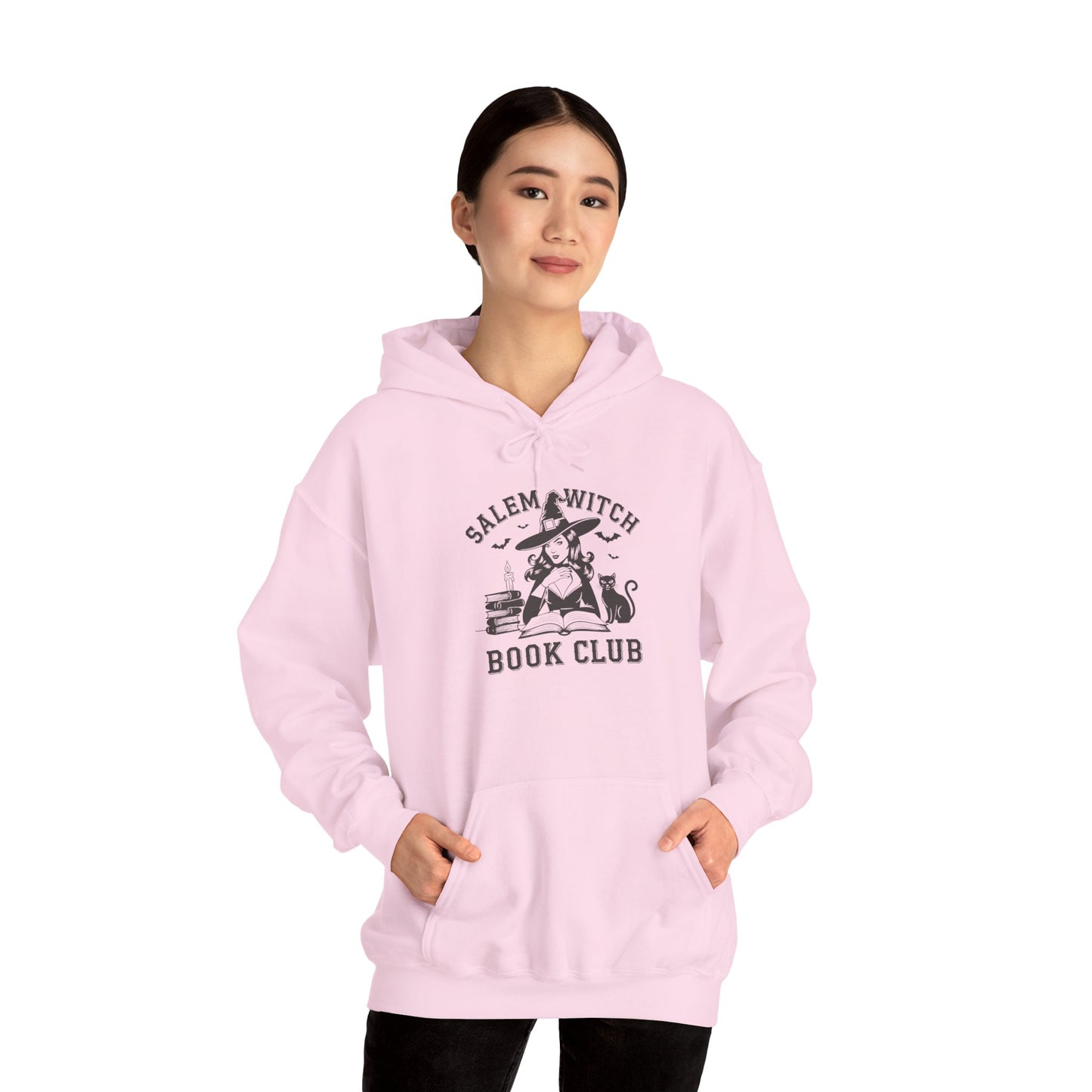 Salem Witch Book Club Hoodie - Cozy Sweatshirt for Readers, Witchy Gift, Book Lover Apparel, Halloween Vibes, Fall Fashion