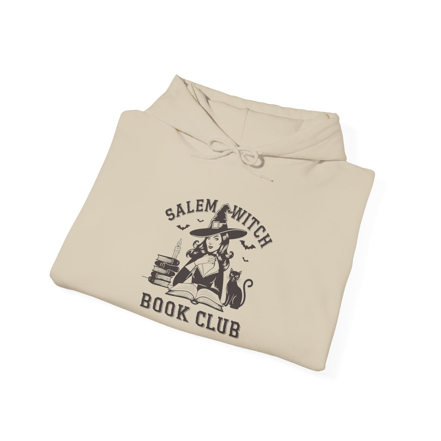Salem Witch Book Club Hoodie - Cozy Sweatshirt for Readers, Witchy Gift, Book Lover Apparel, Halloween Vibes, Fall Fashion