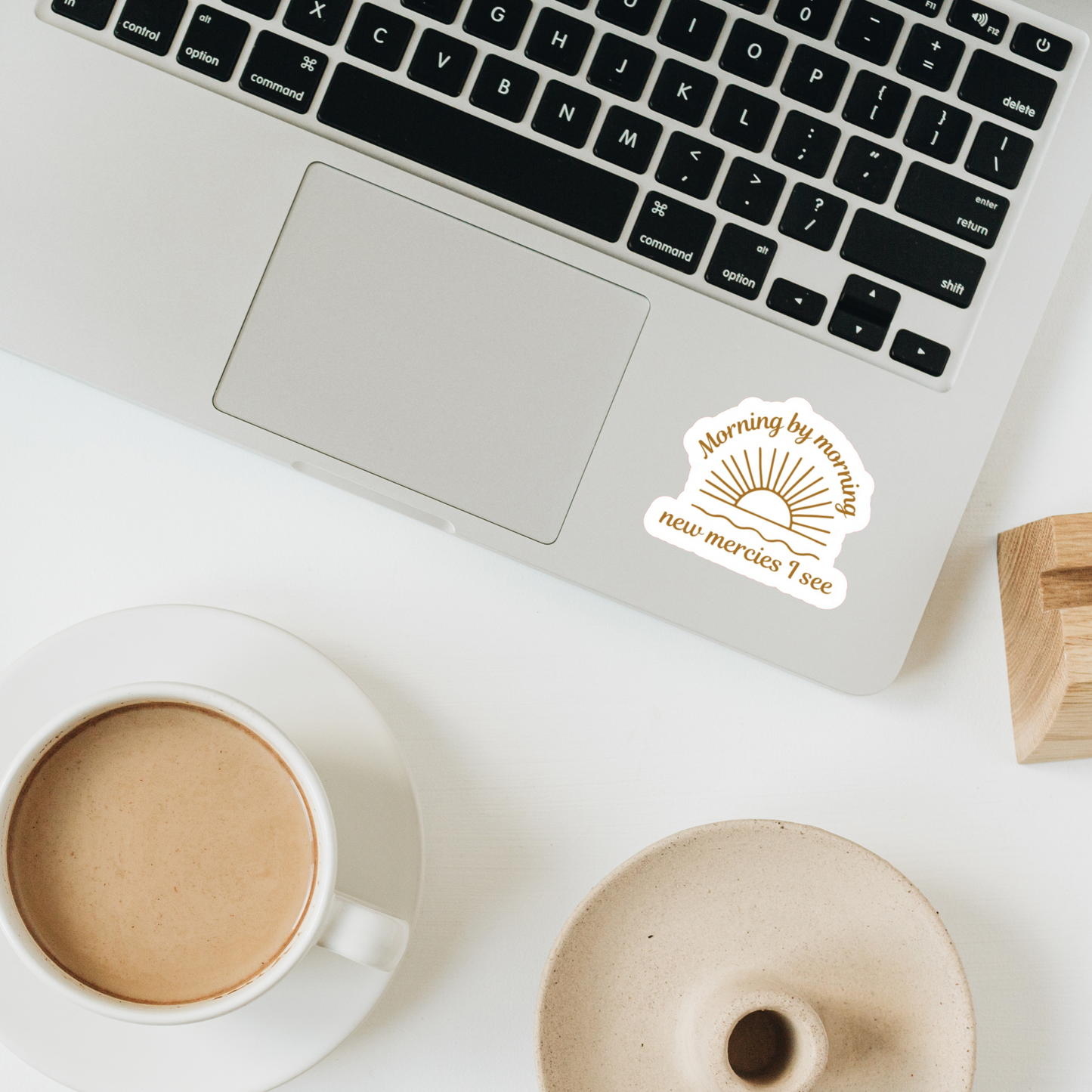 Morning by Morning New Mercies I See Sticker | Great is Thy Faithfulness Sticker