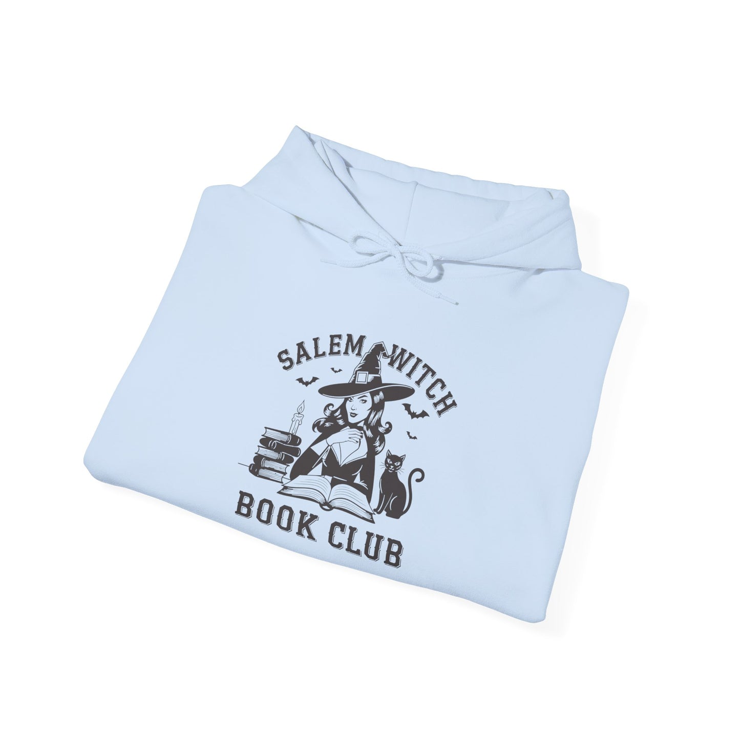 Salem Witch Book Club Hoodie - Cozy Sweatshirt for Readers, Witchy Gift, Book Lover Apparel, Halloween Vibes, Fall Fashion