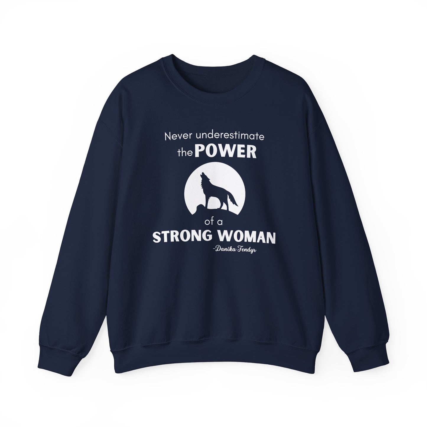 Never Underestimate the Power of a Strong Woman | Crescent City | OFFICIALLY LICENSED Sarah J Maas Sweatshirt