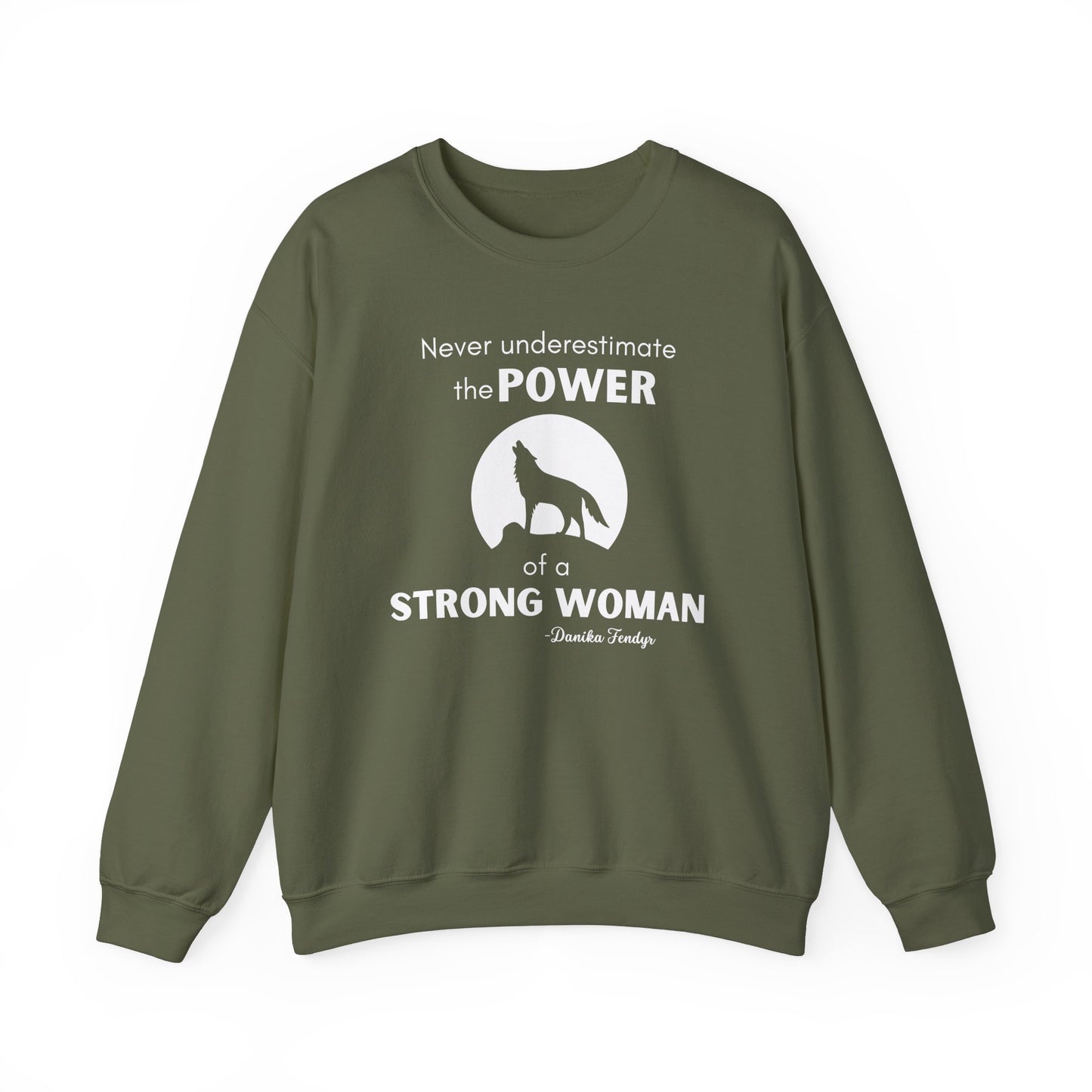 Never Underestimate the Power of a Strong Woman | Crescent City | OFFICIALLY LICENSED Sarah J Maas Sweatshirt