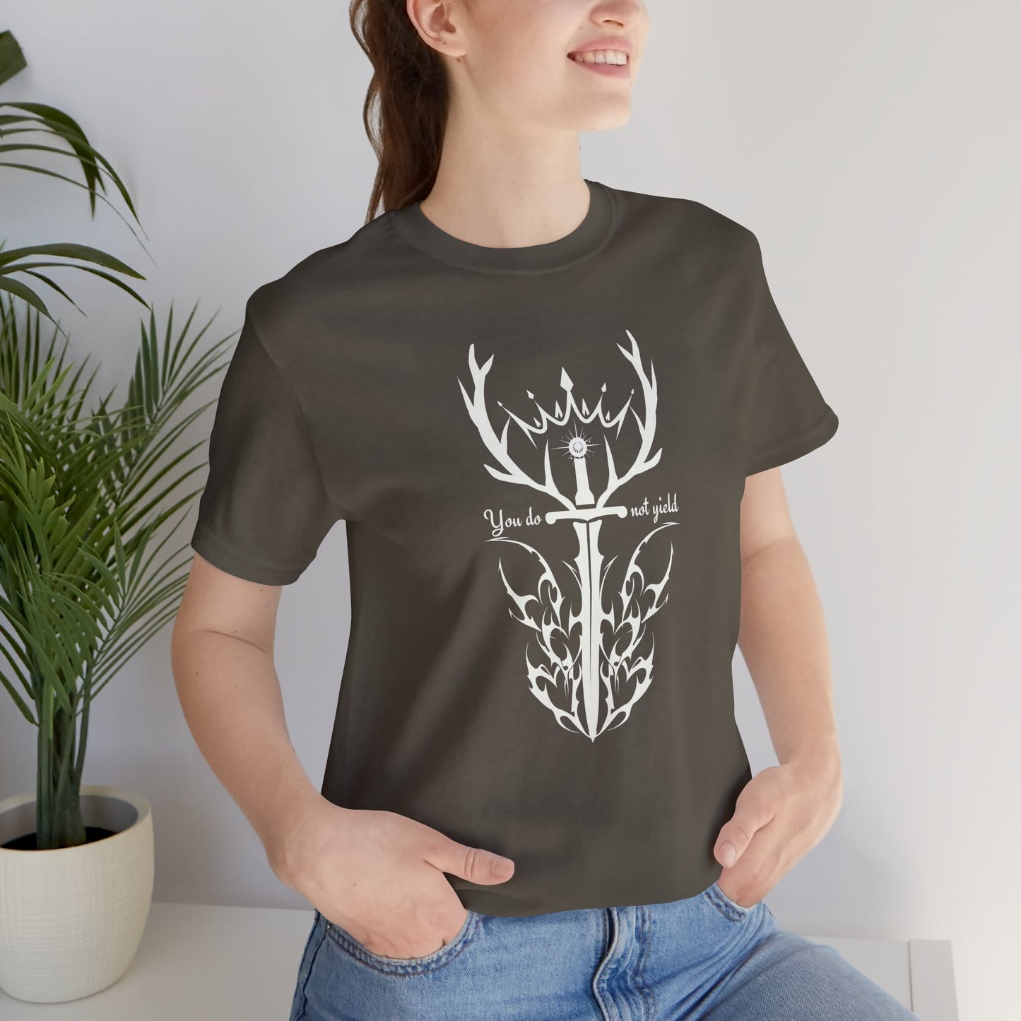 You Do Not Yield (White) | Throne of Glass Inspired T-Shirt | Book Lover Shirt | Bookish Gift