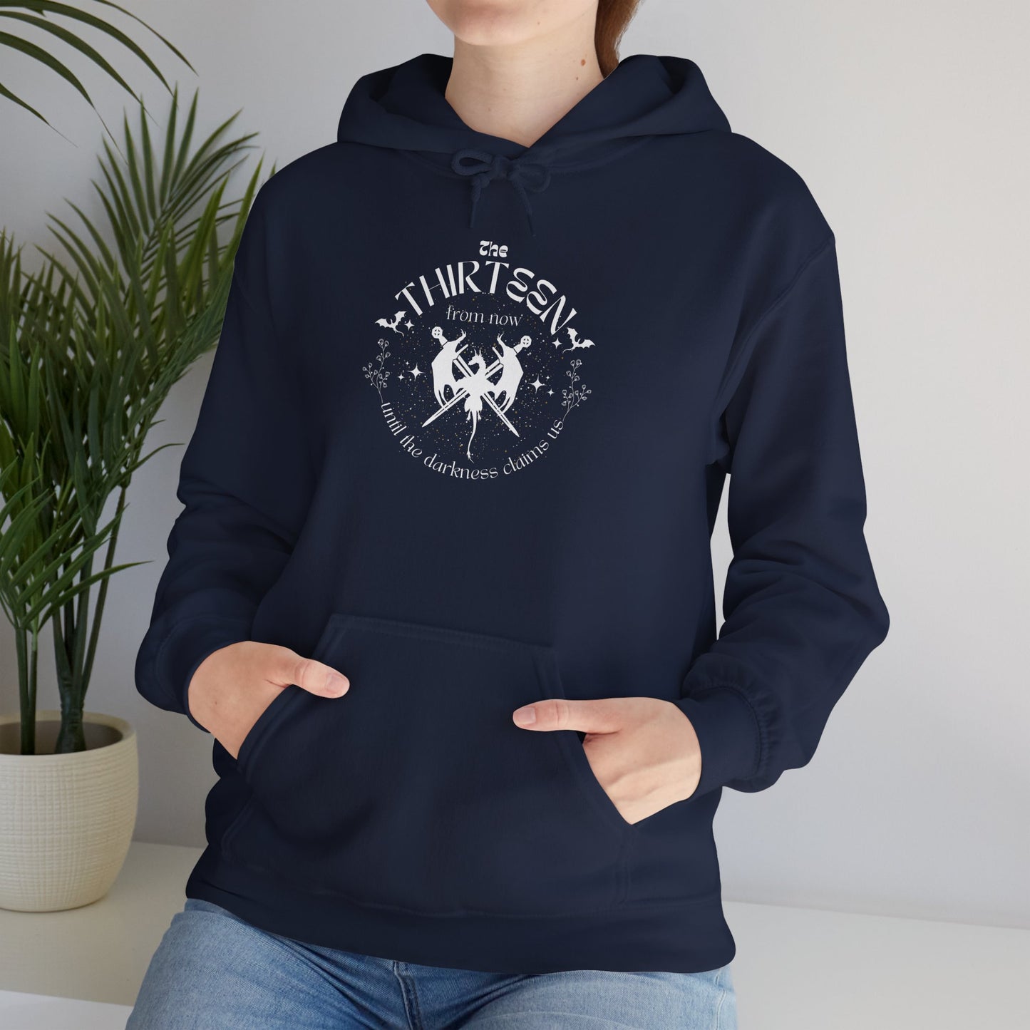 The Thirteen Black Hoodie | Sarah J Maas Throne of Glass Hoodie | Officially Licensed Sarah J Maas Hoodie