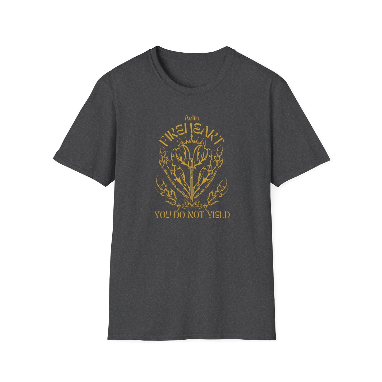 Aelin Fireheart | Throne of Glass | Book Lover T-Shirt | Fantasy Reader T-Shirt | Officially Licensed Sarah J Maas shirt