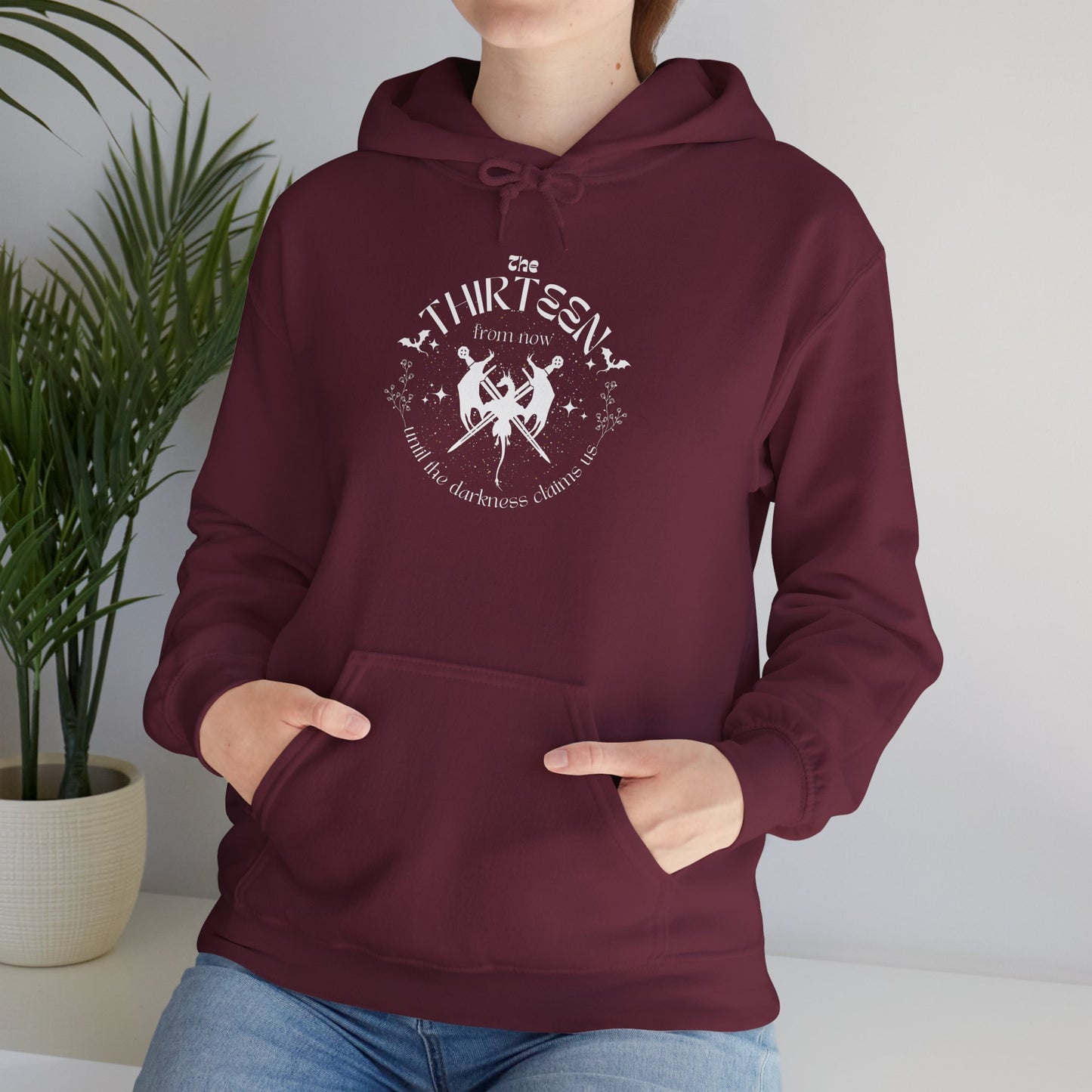 The Thirteen Black Hoodie | Sarah J Maas Throne of Glass Hoodie | Officially Licensed Sarah J Maas Hoodie