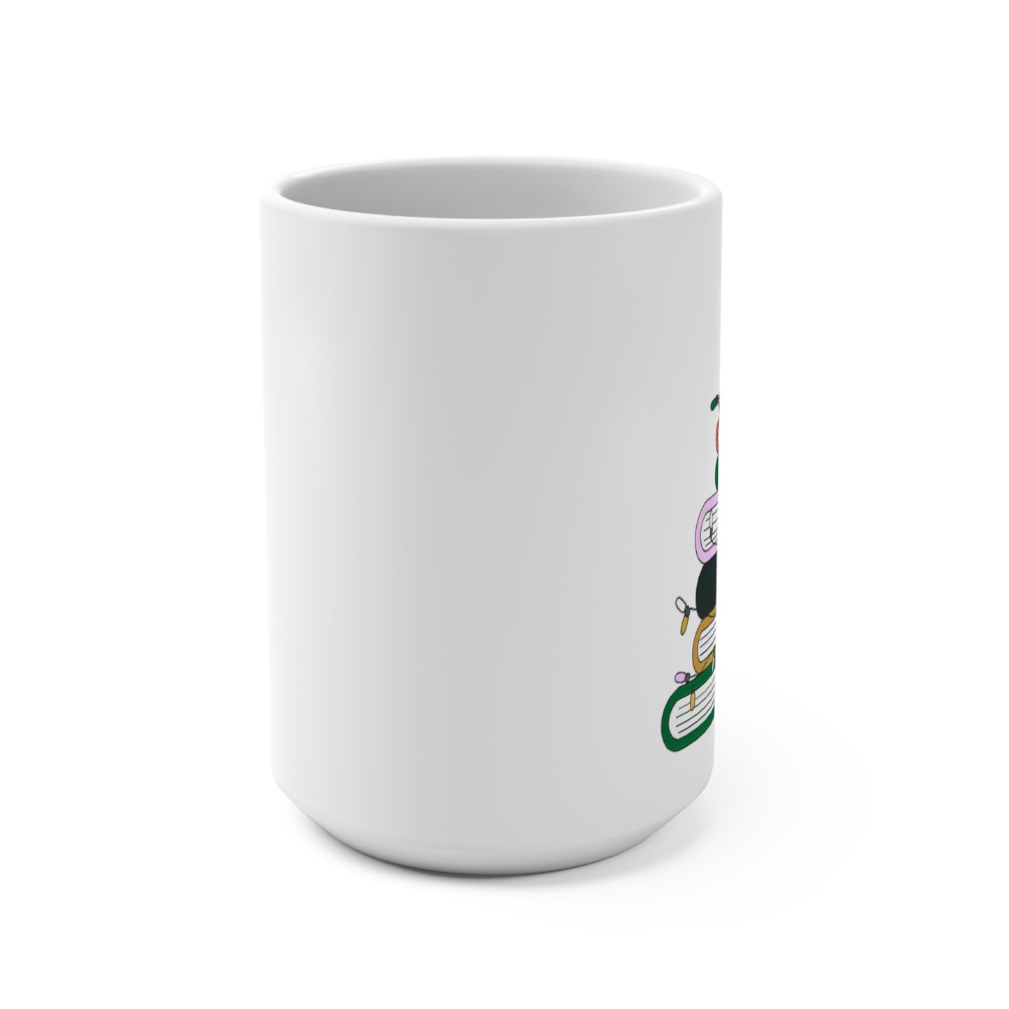 Christmas Book Lover's Mug, Holiday Gift for Readers, Cozy Drinkware for Winter Nights, Literary Christmas Decor, Festive Coffee Cup