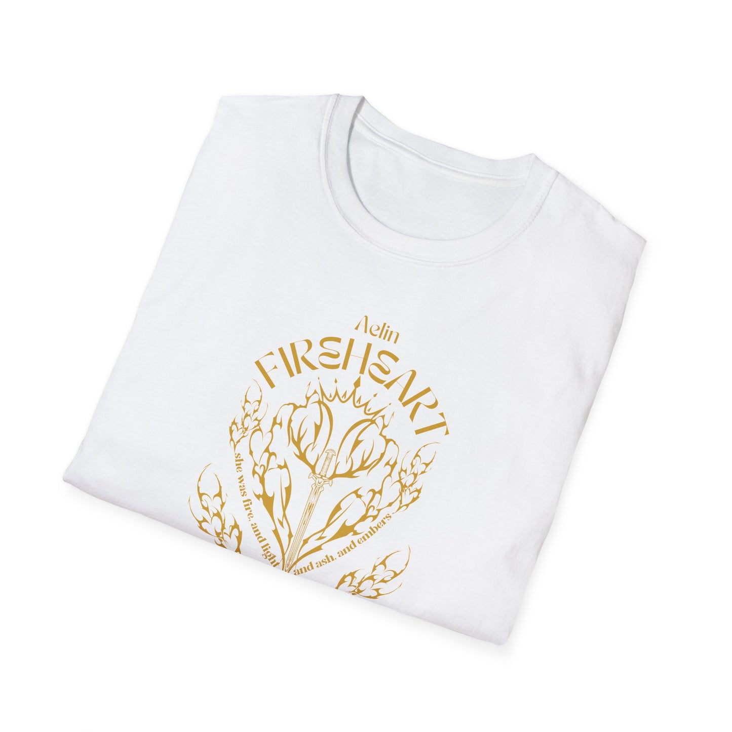 Aelin Fireheart | Throne of Glass | Book Lover T-Shirt | Fantasy Reader T-Shirt | Officially Licensed Sarah J Maas shirt