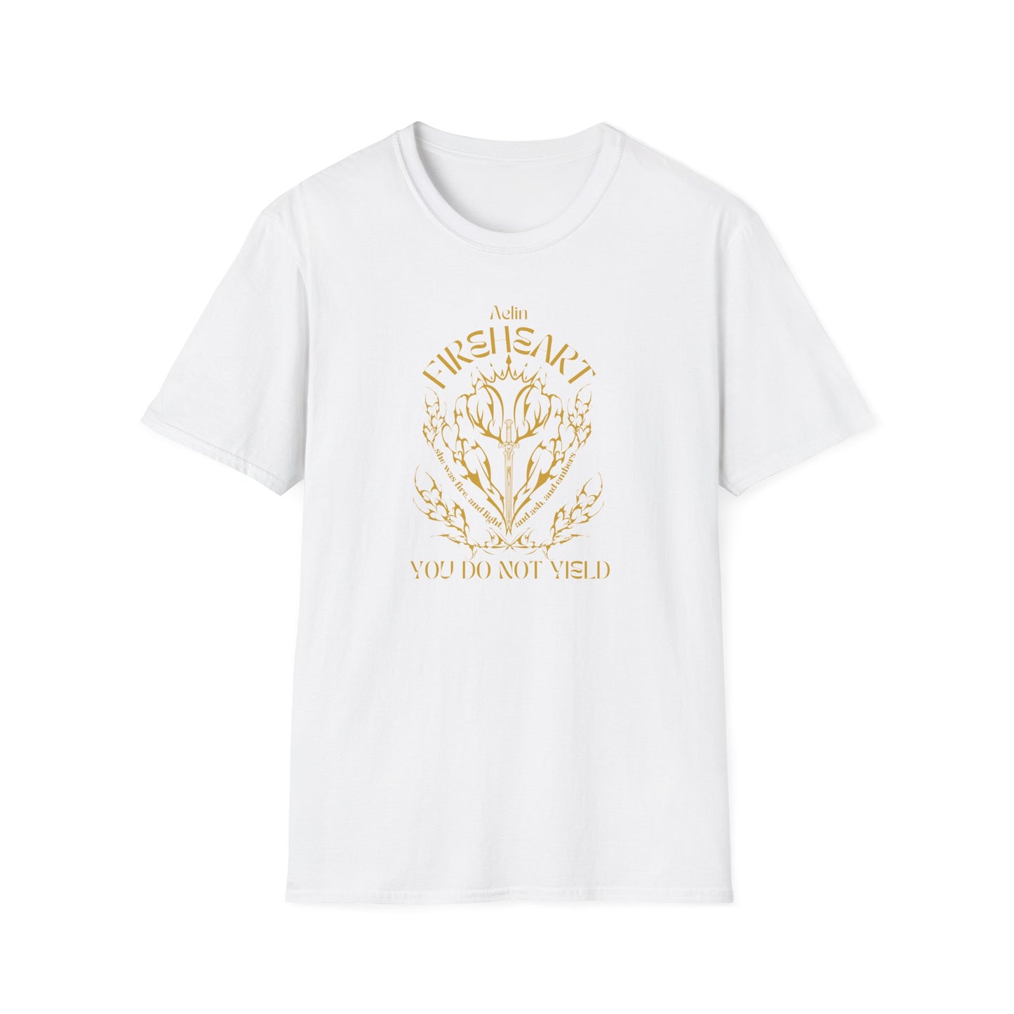 Aelin Fireheart | Throne of Glass | Book Lover T-Shirt | Fantasy Reader T-Shirt | Officially Licensed Sarah J Maas shirt