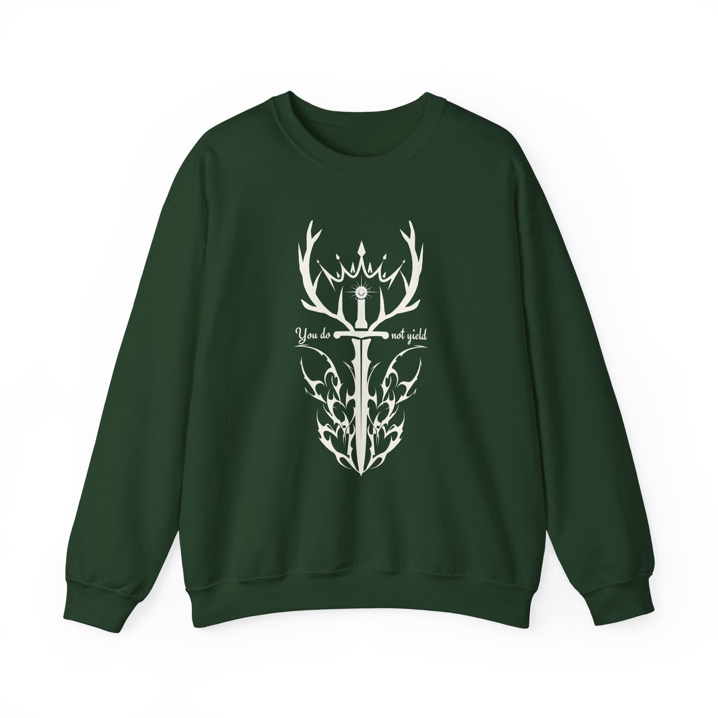 Throne of Glass Inspired Sweatshirt | You Do Not Yield | Book Lover Sweatshirt | Reader Gift