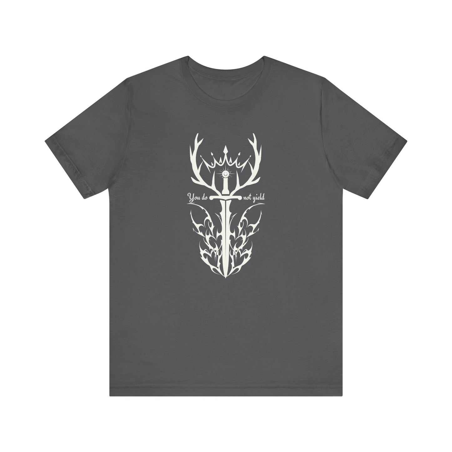 You Do Not Yield (White) | Throne of Glass Inspired T-Shirt | Book Lover Shirt | Bookish Gift