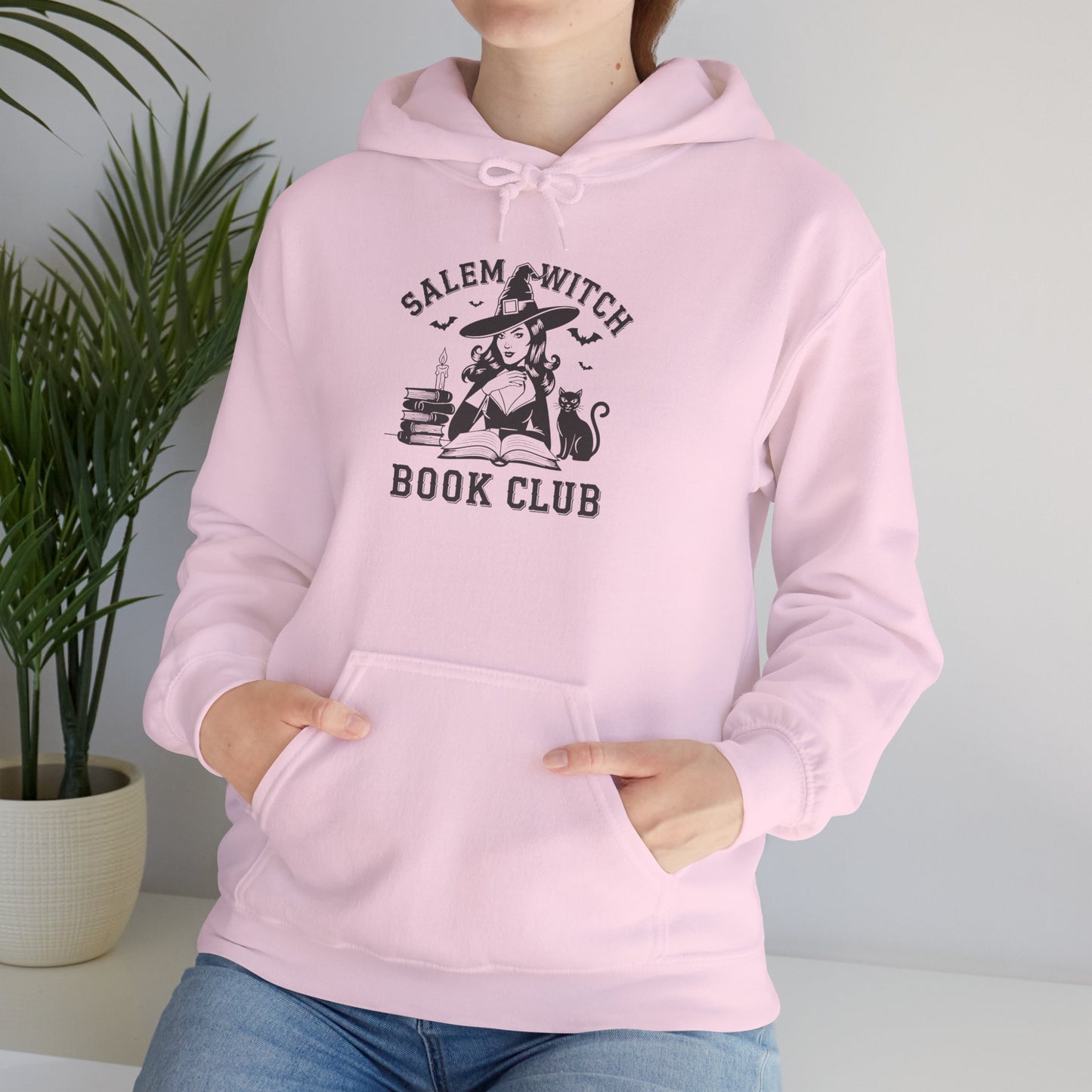 Salem Witch Book Club Hoodie - Cozy Sweatshirt for Readers, Witchy Gift, Book Lover Apparel, Halloween Vibes, Fall Fashion