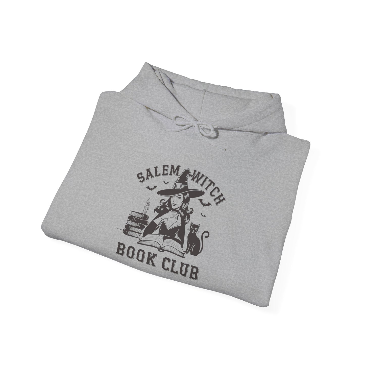 Salem Witch Book Club Hoodie - Cozy Sweatshirt for Readers, Witchy Gift, Book Lover Apparel, Halloween Vibes, Fall Fashion