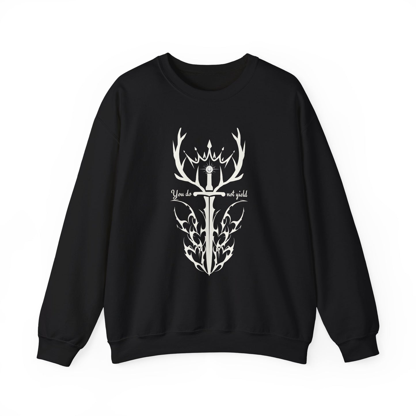 Throne of Glass Inspired Sweatshirt | You Do Not Yield | Book Lover Sweatshirt | Reader Gift