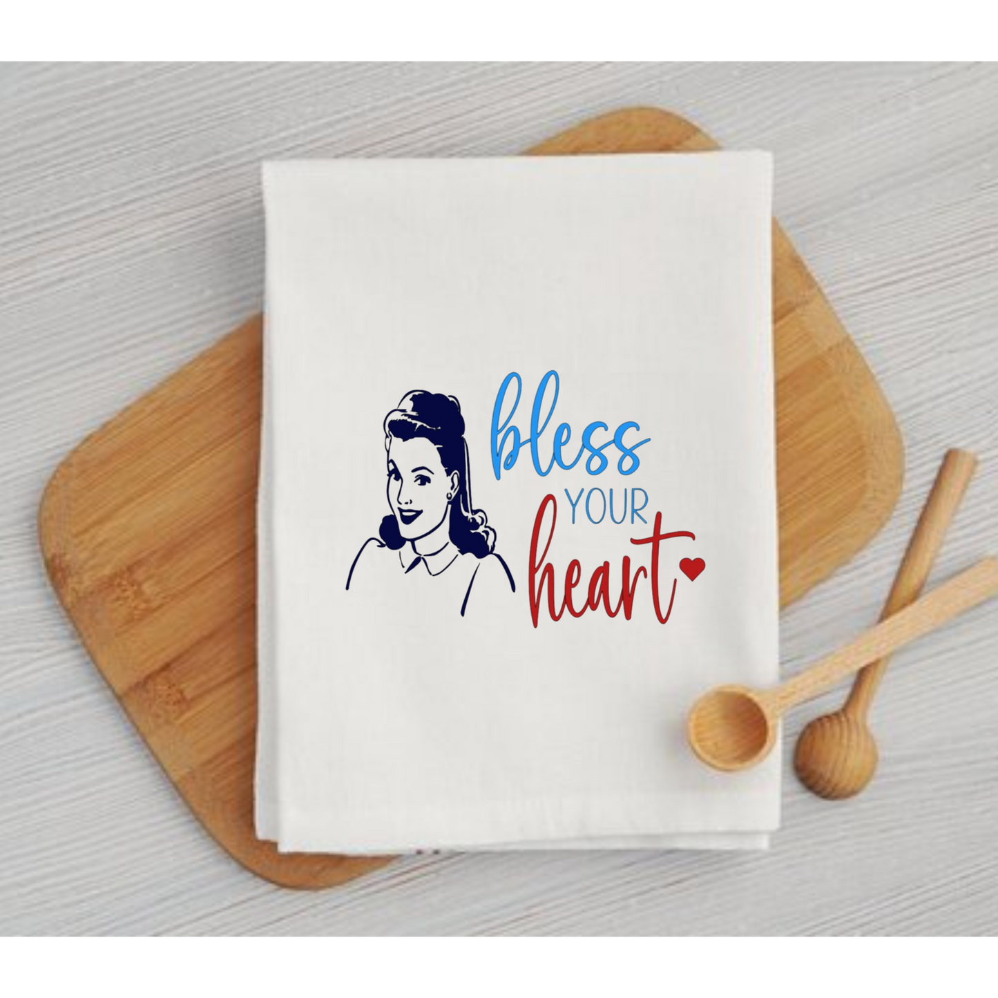 Southern Housewife | Vintage Housewife Dish Towels | Kitchen Towels
