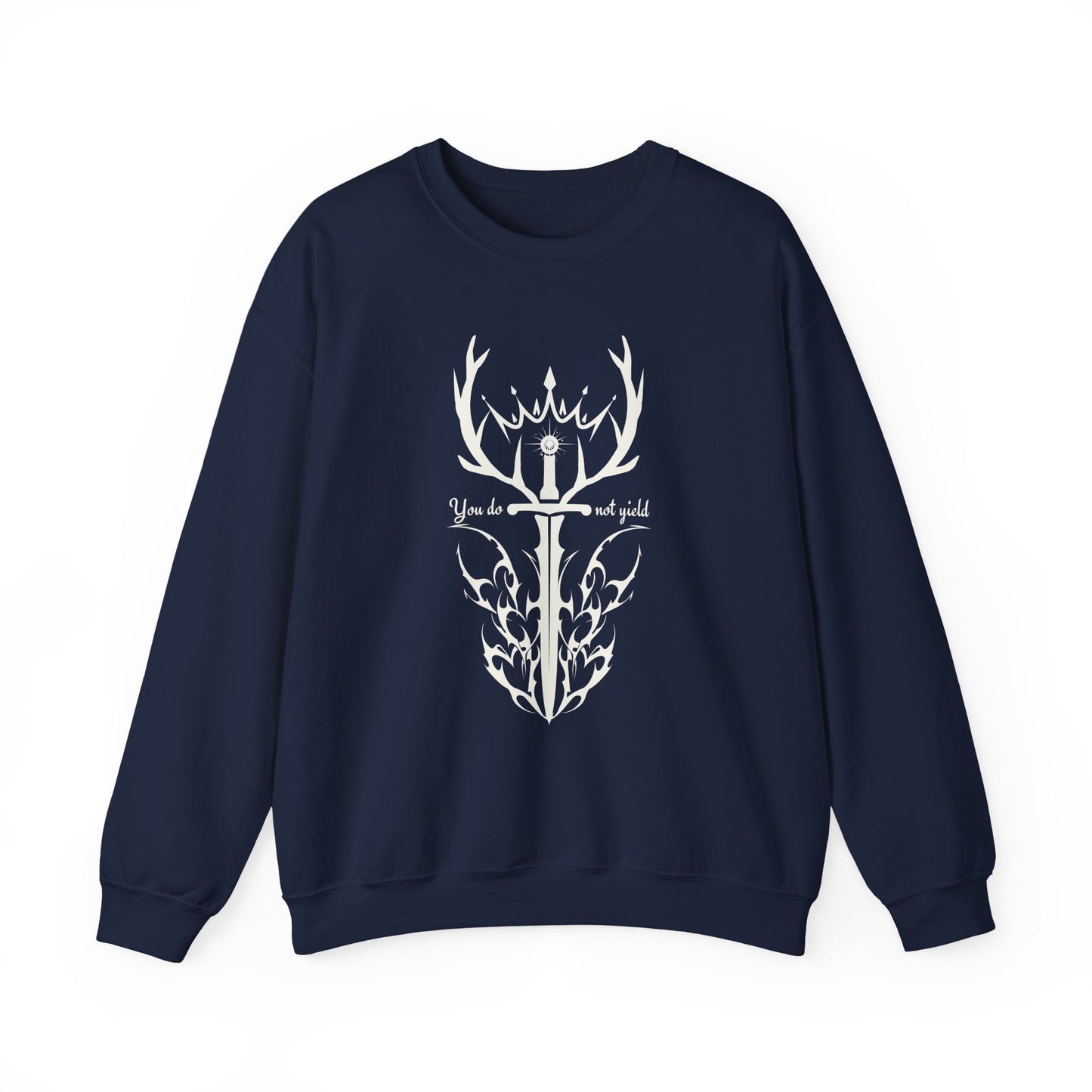 Throne of Glass Inspired Sweatshirt | You Do Not Yield | Book Lover Sweatshirt | Reader Gift