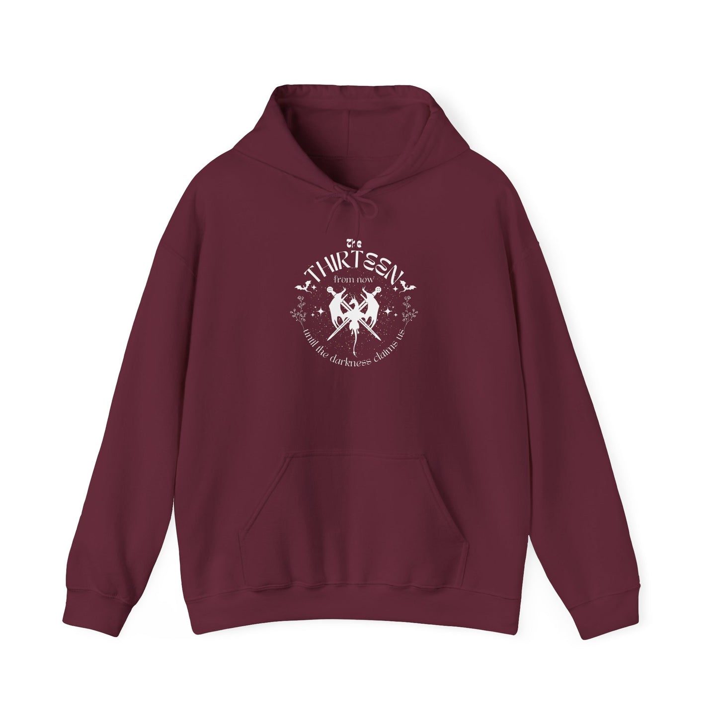 The Thirteen Black Hoodie | Sarah J Maas Throne of Glass Hoodie | Officially Licensed Sarah J Maas Hoodie