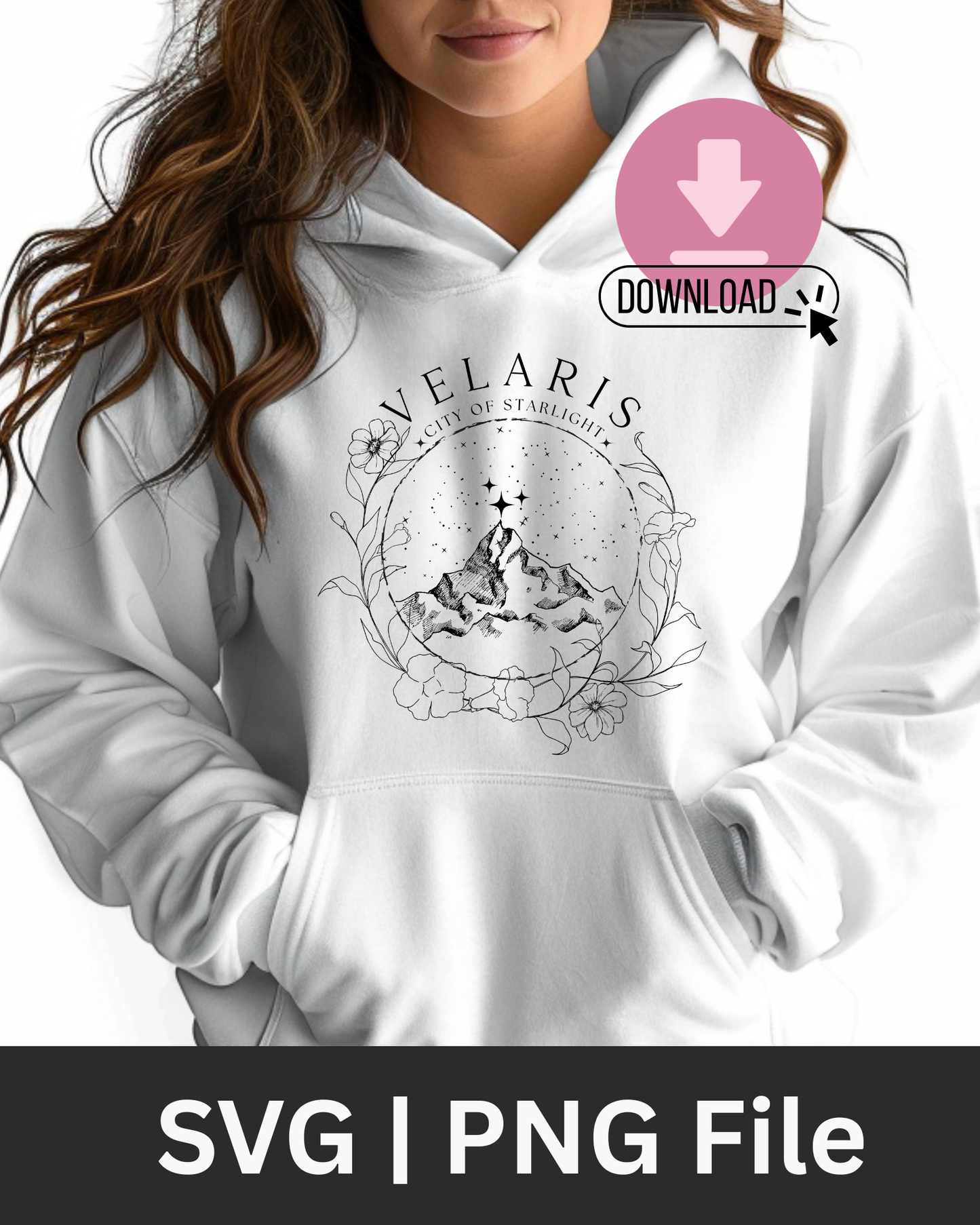 ACOTAR Velaris City of Starlight | SVG | PNG Set